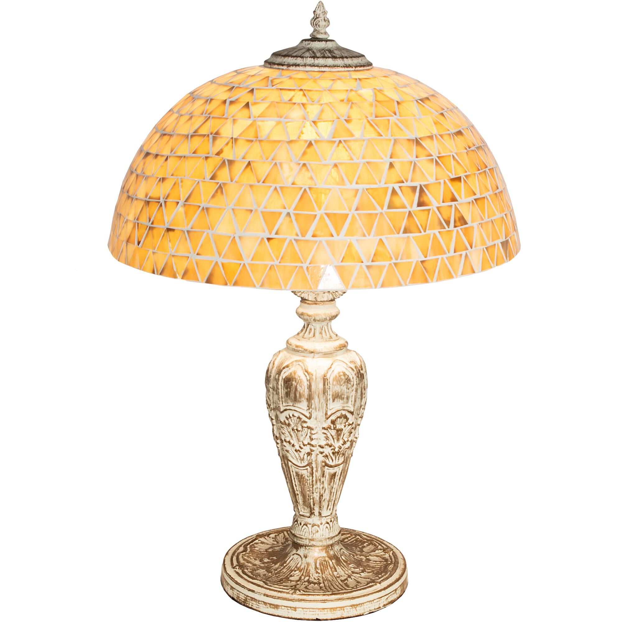 Mosaic Dome 24 Inch Table Lamp by Meyda Lighting