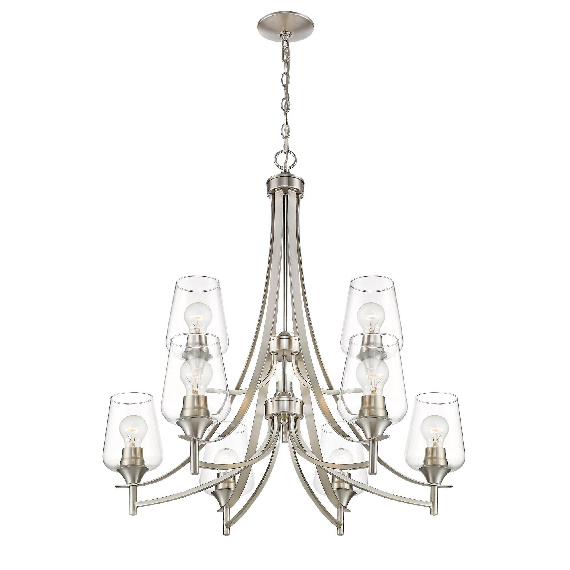 Joliet 31 Inch 9 Light Chandelier by Z-Lite