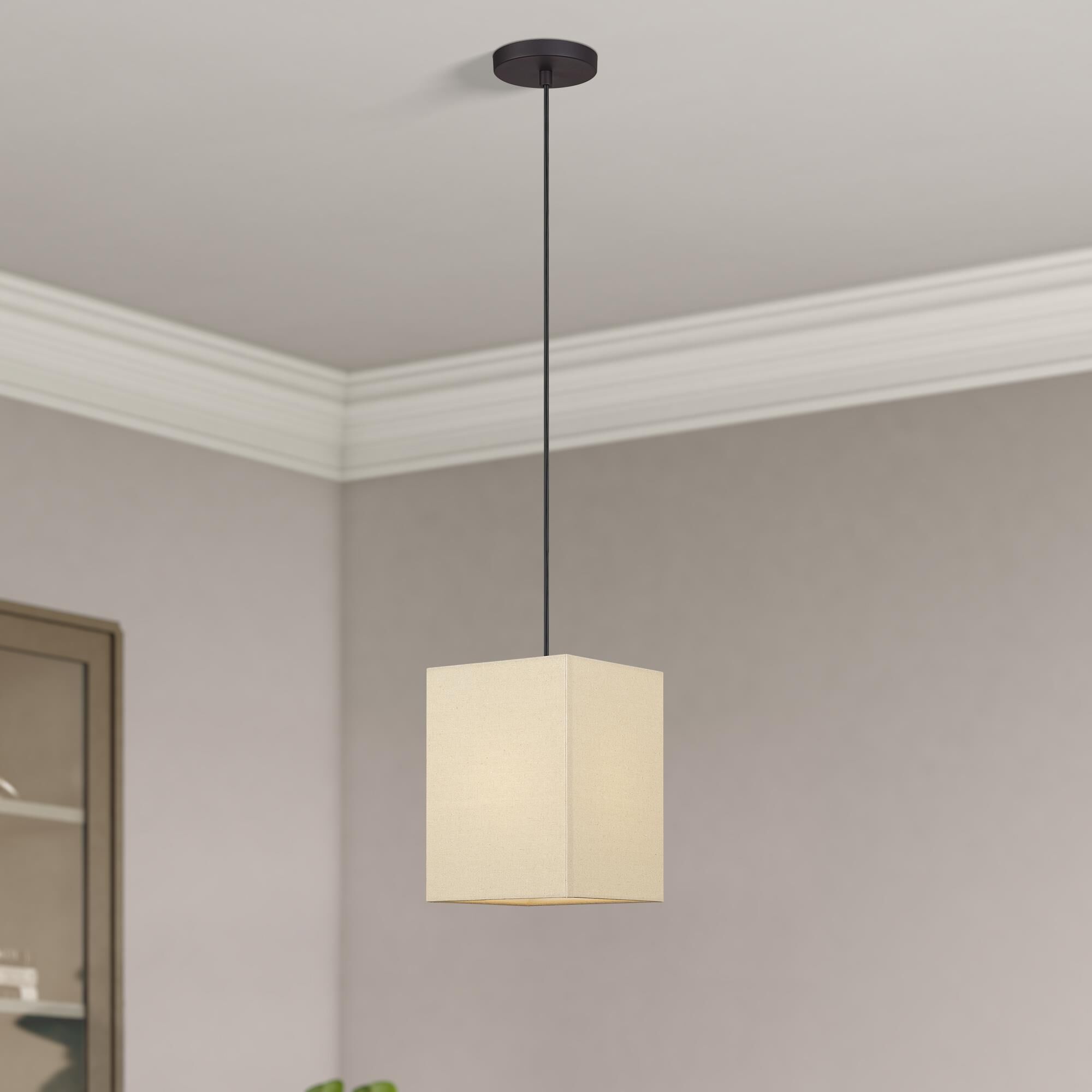 Summit 8 Inch Mini Pendant by Livex Lighting