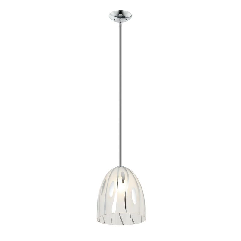 Chroman Empire 11 Inch Mini Pendant by Varaluz