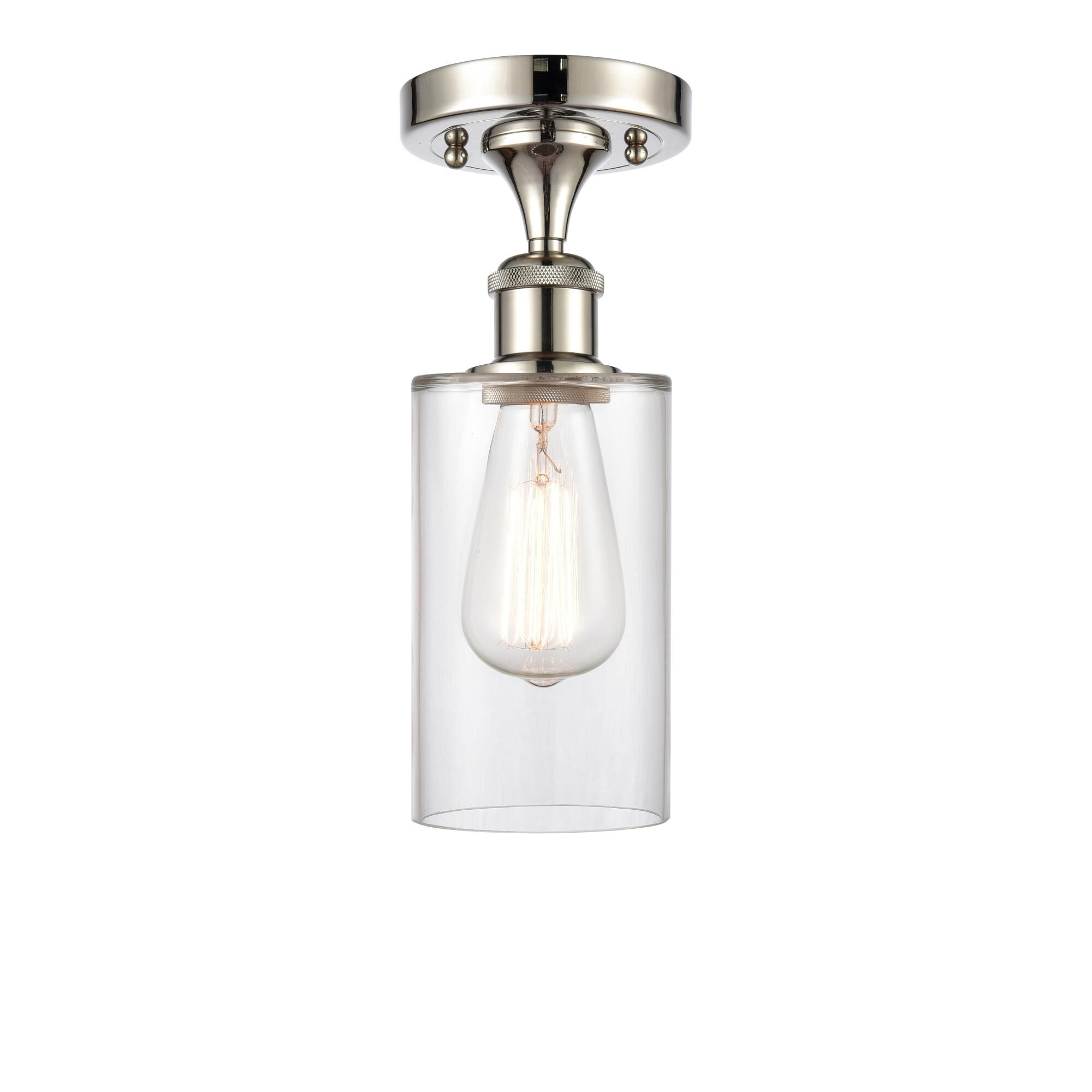 Bruno Marashlian Clymer 3 Inch 1 Light Semi Flush Mount by Innovations Lighting