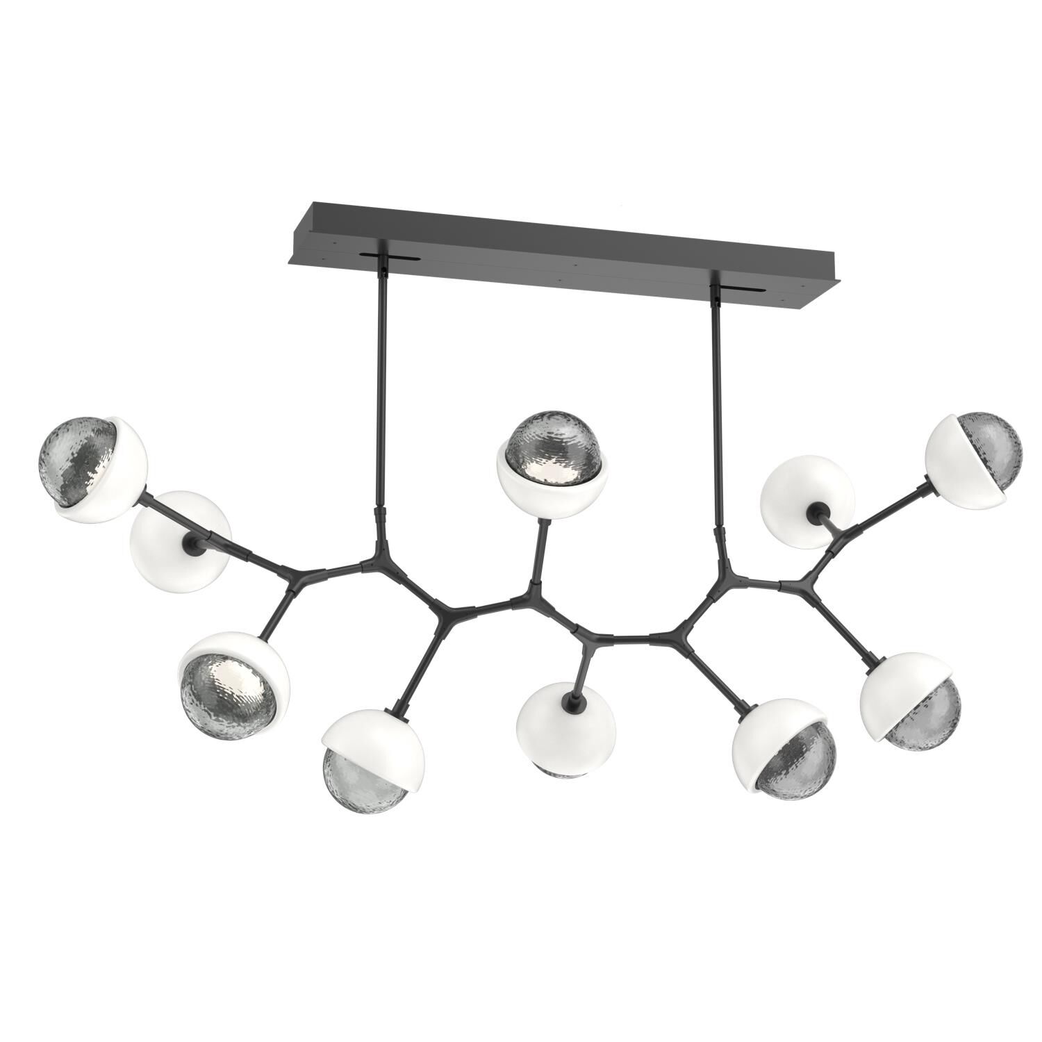 Levi Wilson Cabochon 56 Inch Linear Suspension Light by Hammerton Studio