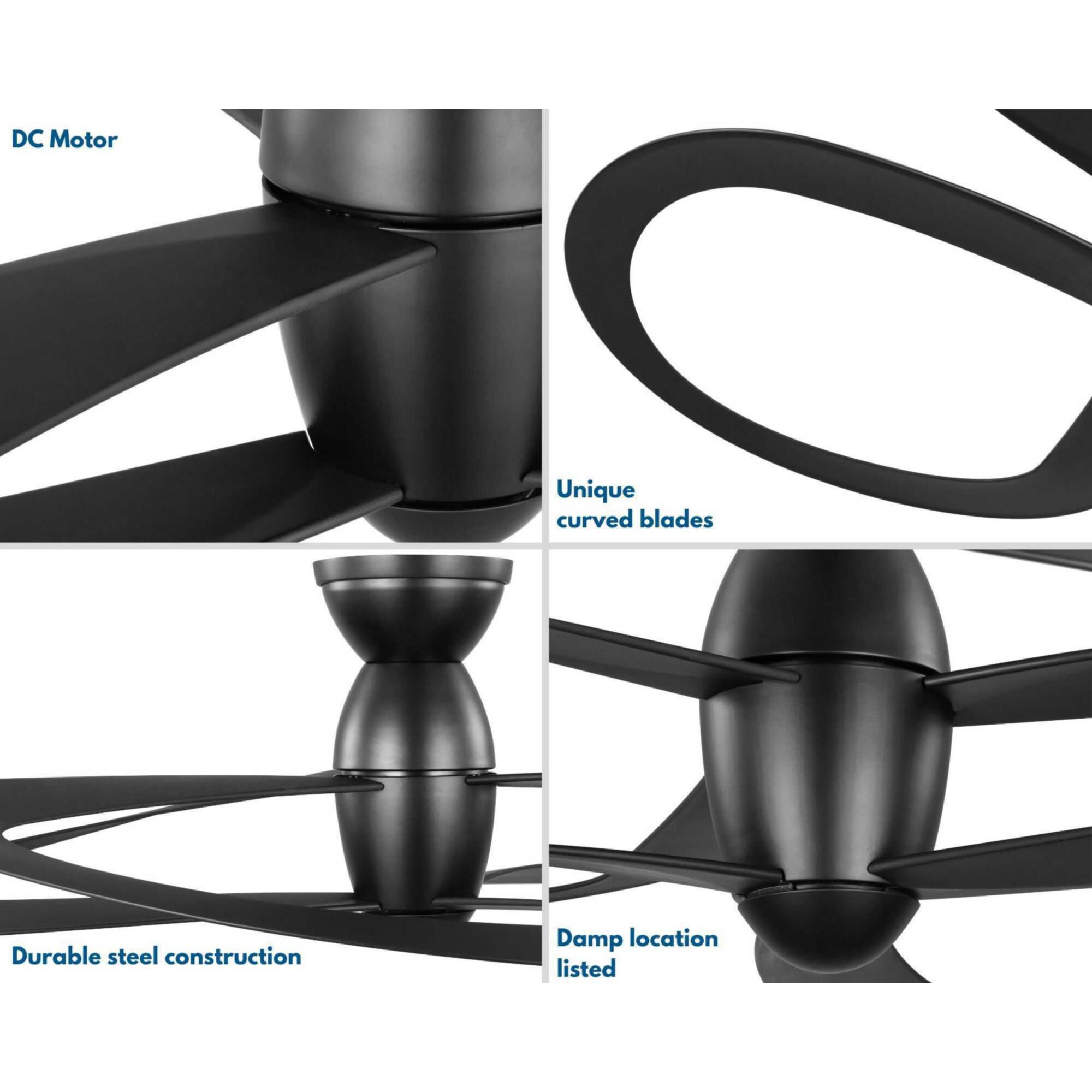 Shown in Black finish