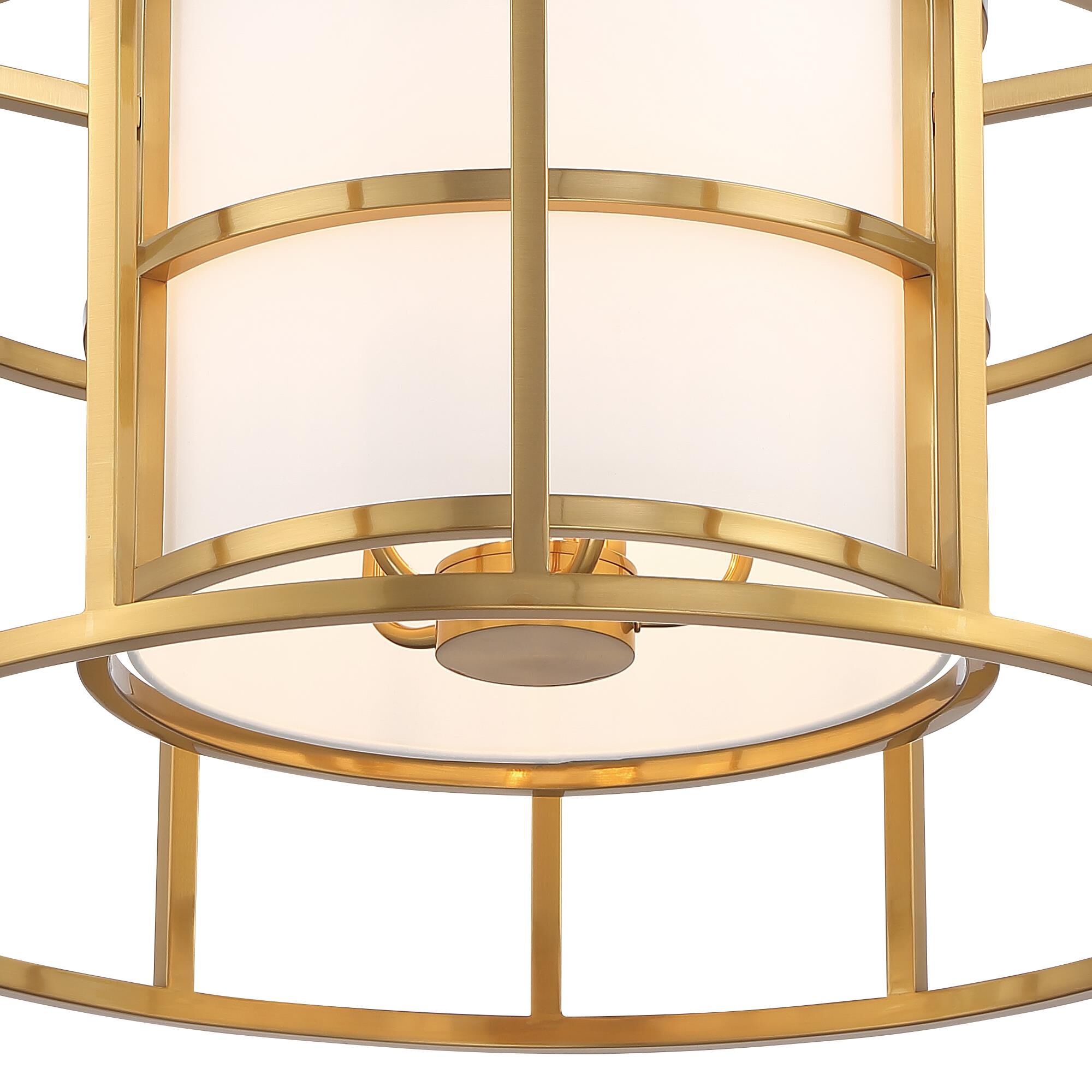Hulton 25 Inch 5 Light Chandelier by Crystorama