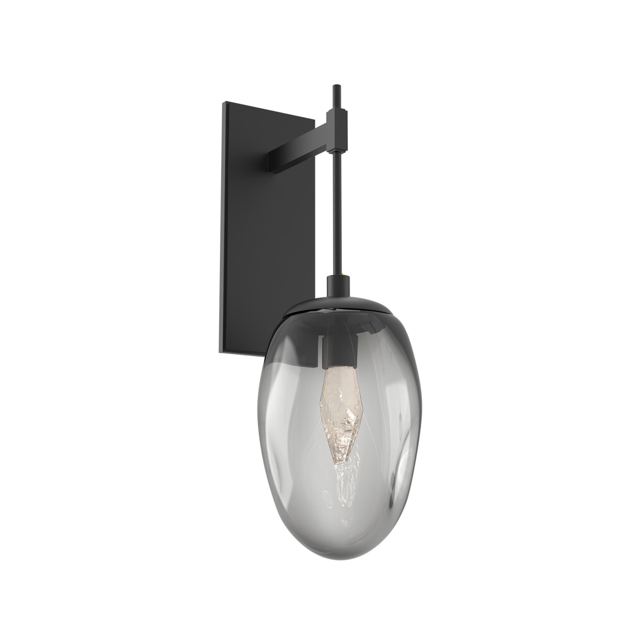 Shown in Matte Black finish and Smoke Geo glass