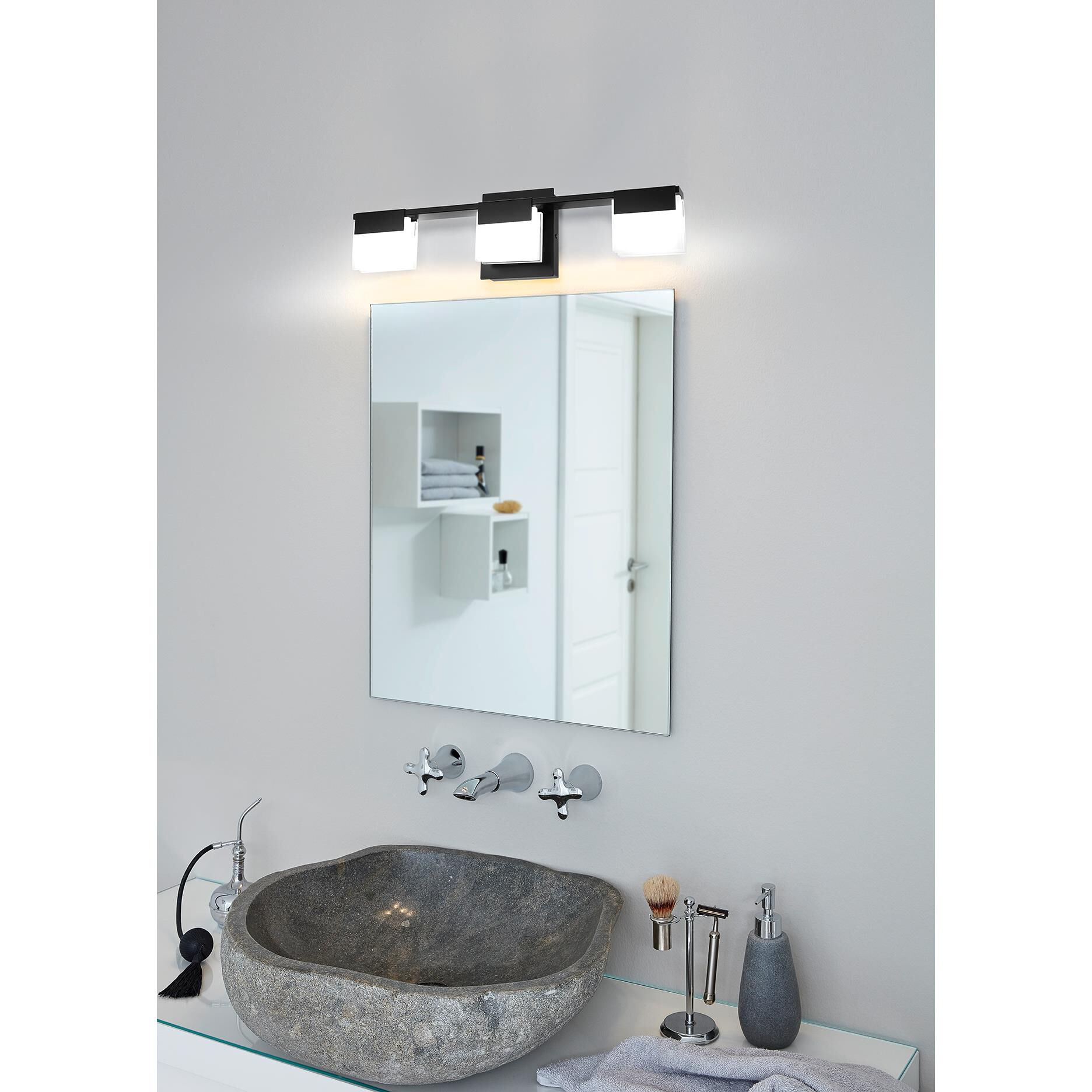 Eglo Vente 21 Inch 3 Light LED Bath Vanity Light by Eglo Lighting