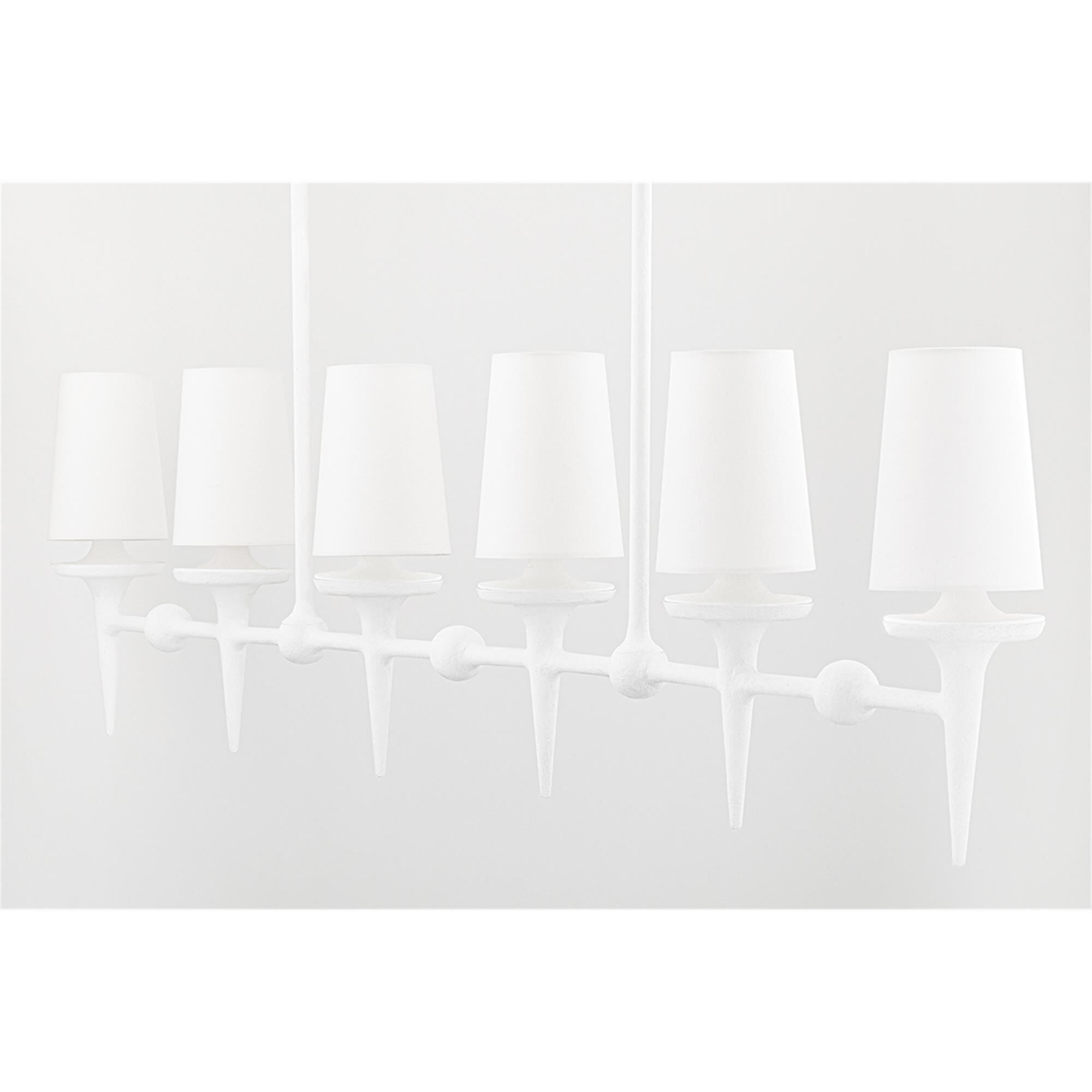 Torch Large Linear Chandelier,