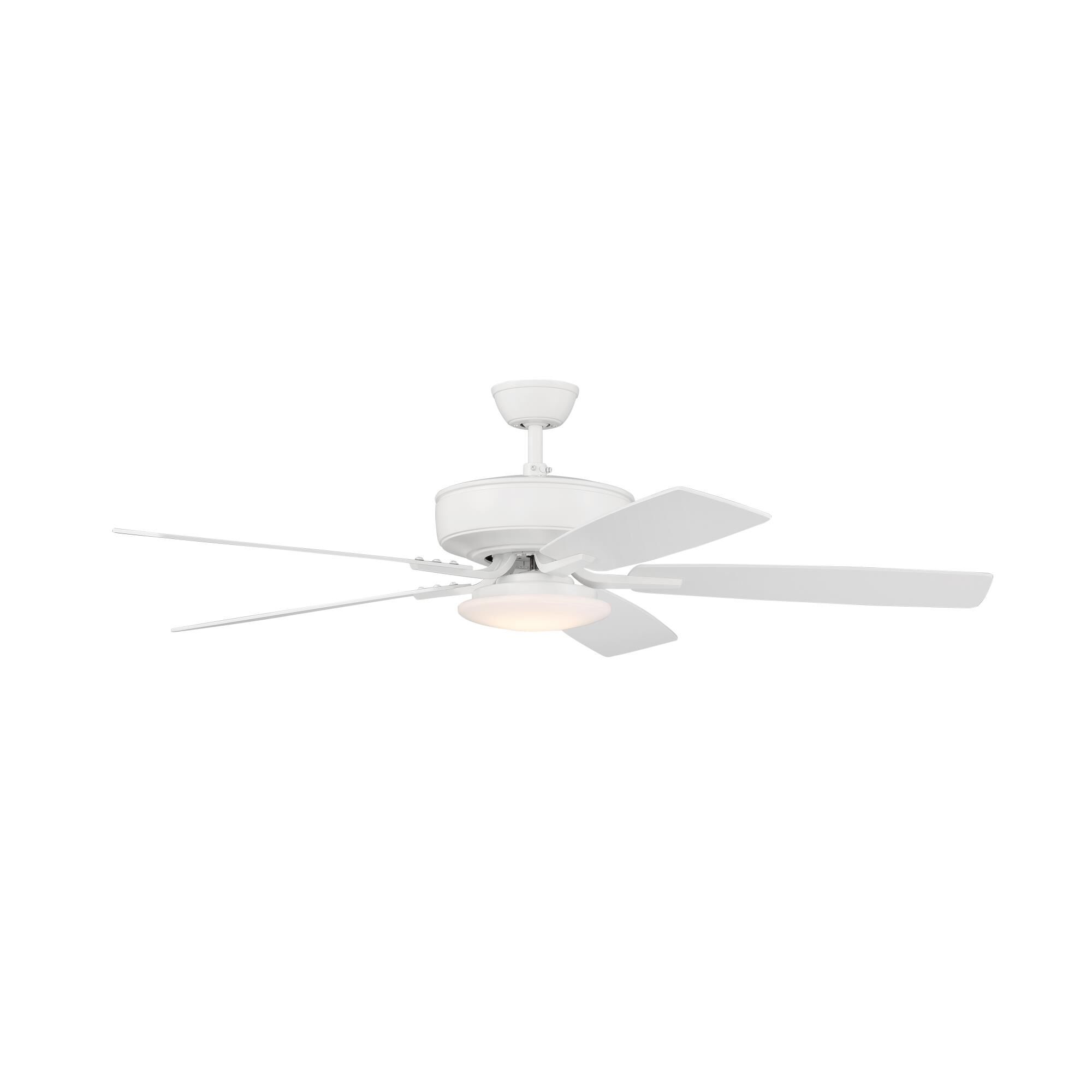 Pro Plus 52 Inch Ceiling Fan with Light Kit by Craftmade