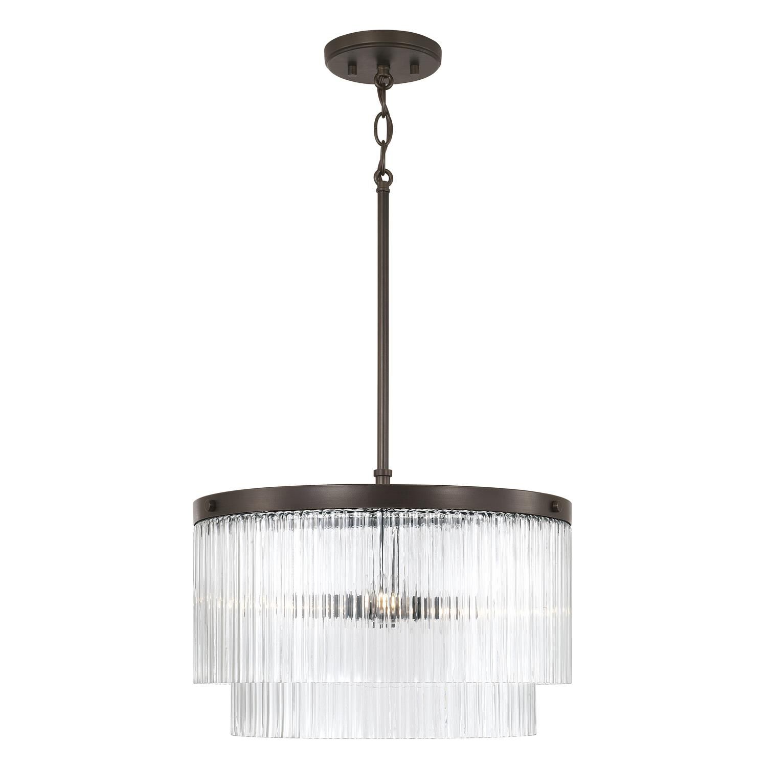 Vaughn 16 Inch Semi Flush Mount by Capital Lighting Fixture Company
