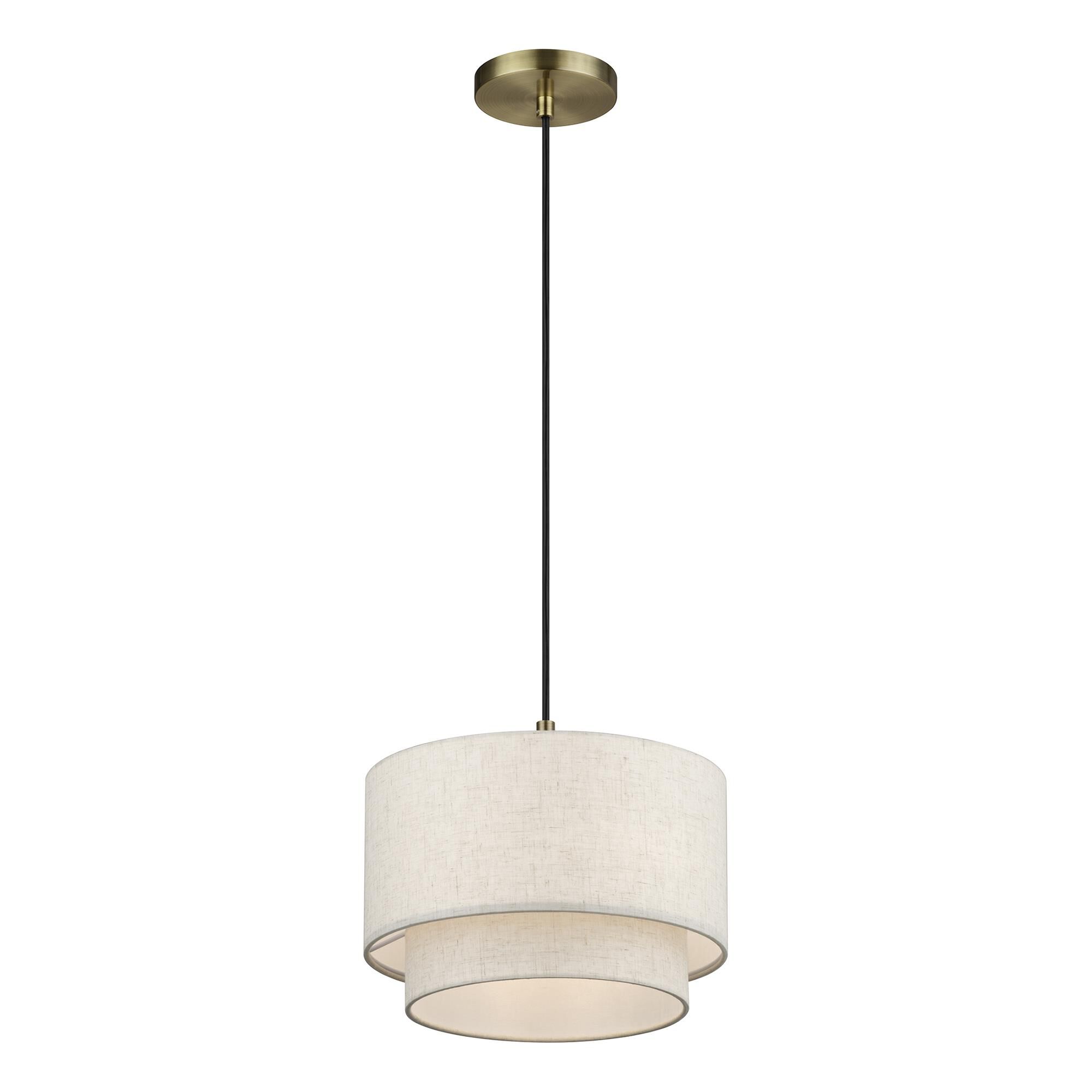 Manorwood 12 Inch Mini Pendant by Livex Lighting