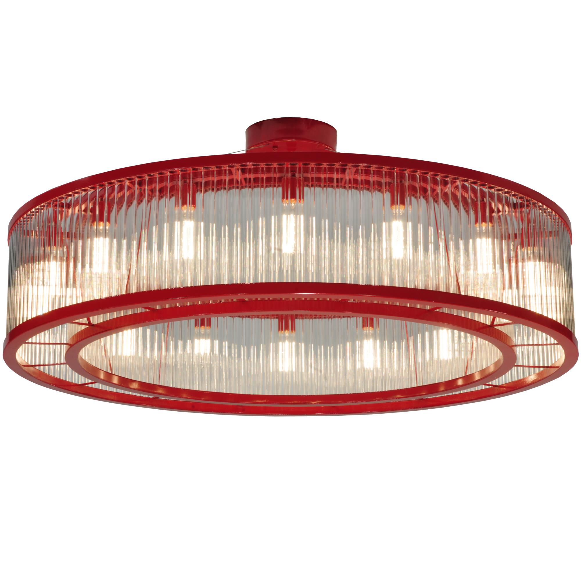 Shown with Ruby Red-Clear Acrylic glass