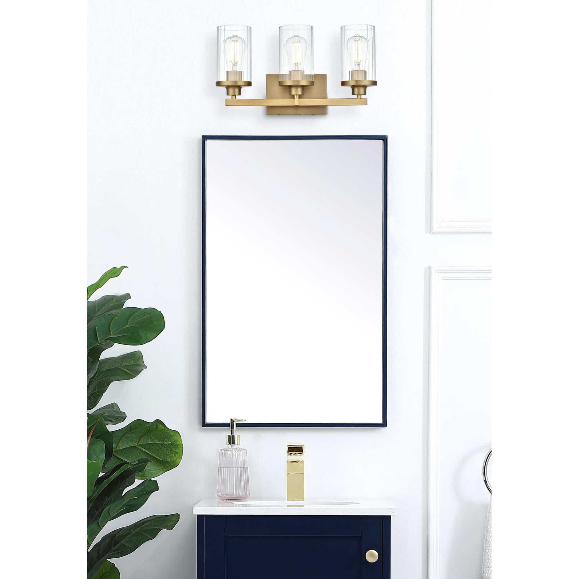 Saanvi 18 Inch 3 Light Bath Vanity Light by Elegant Lighting