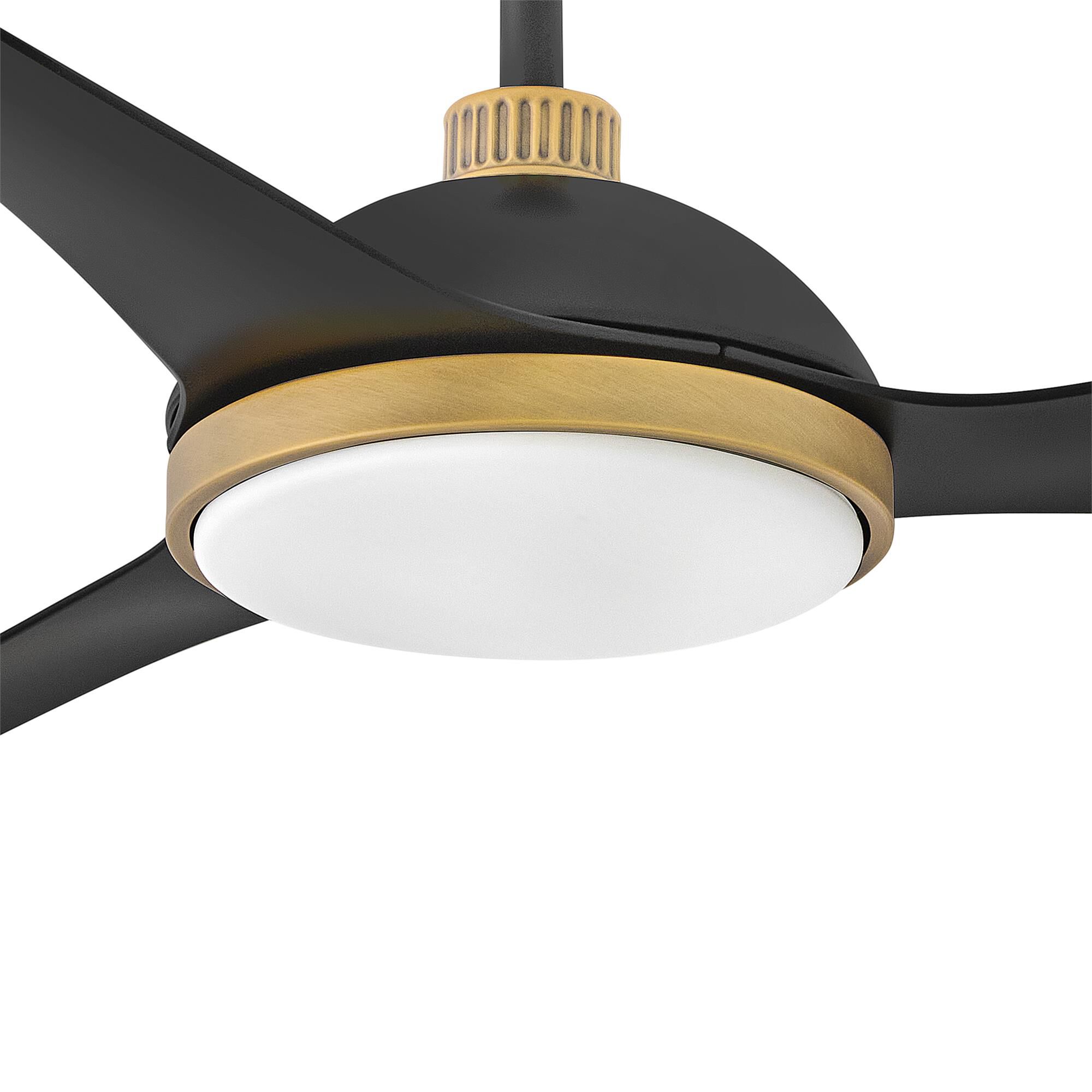 Shown in Matte Black finish and White Polycarbonate glass