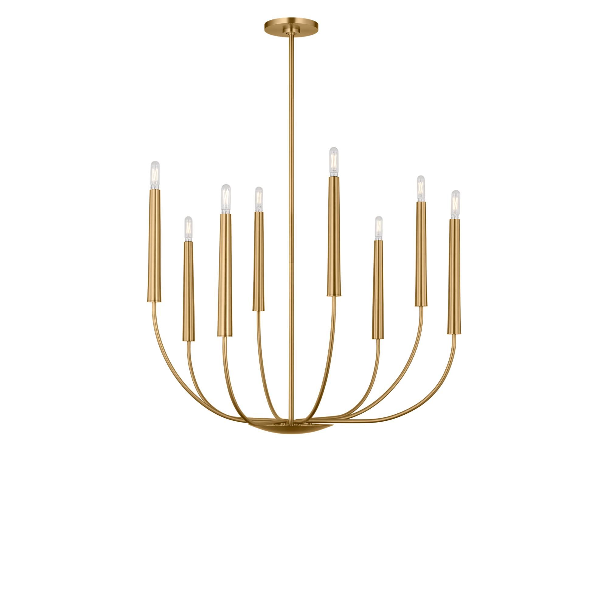 Shown in Burnished Brass finish