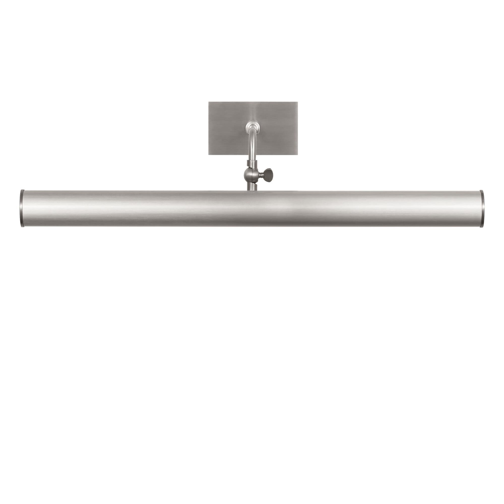 Shown in Brushed Nickel finish and White Acrylic Diffuser shade