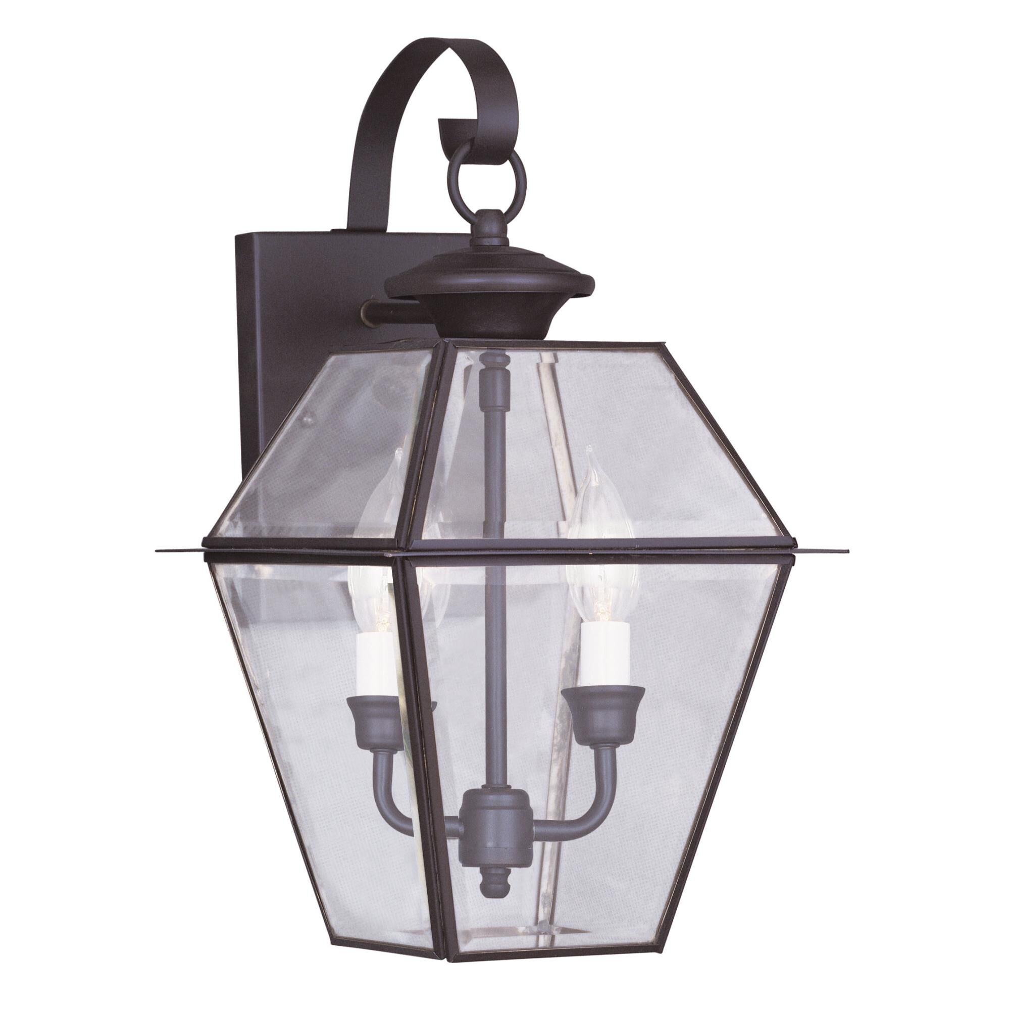 Westover 16 Inch Tall 2 Light Outdoor Wall Light | Capitol Lighting 1800lighting.com