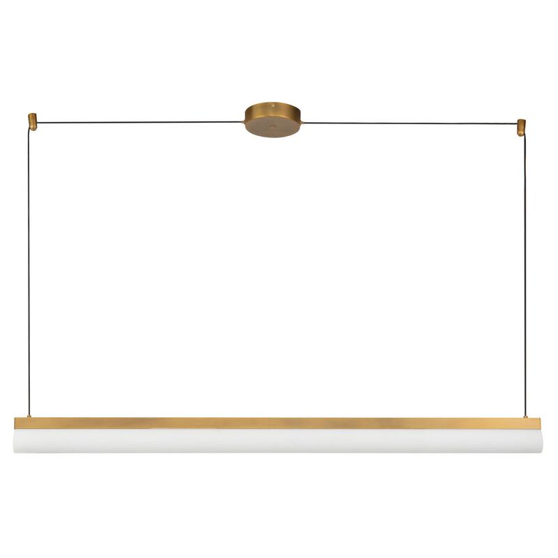 Nio Medium Linear Chandelier by Kuzco