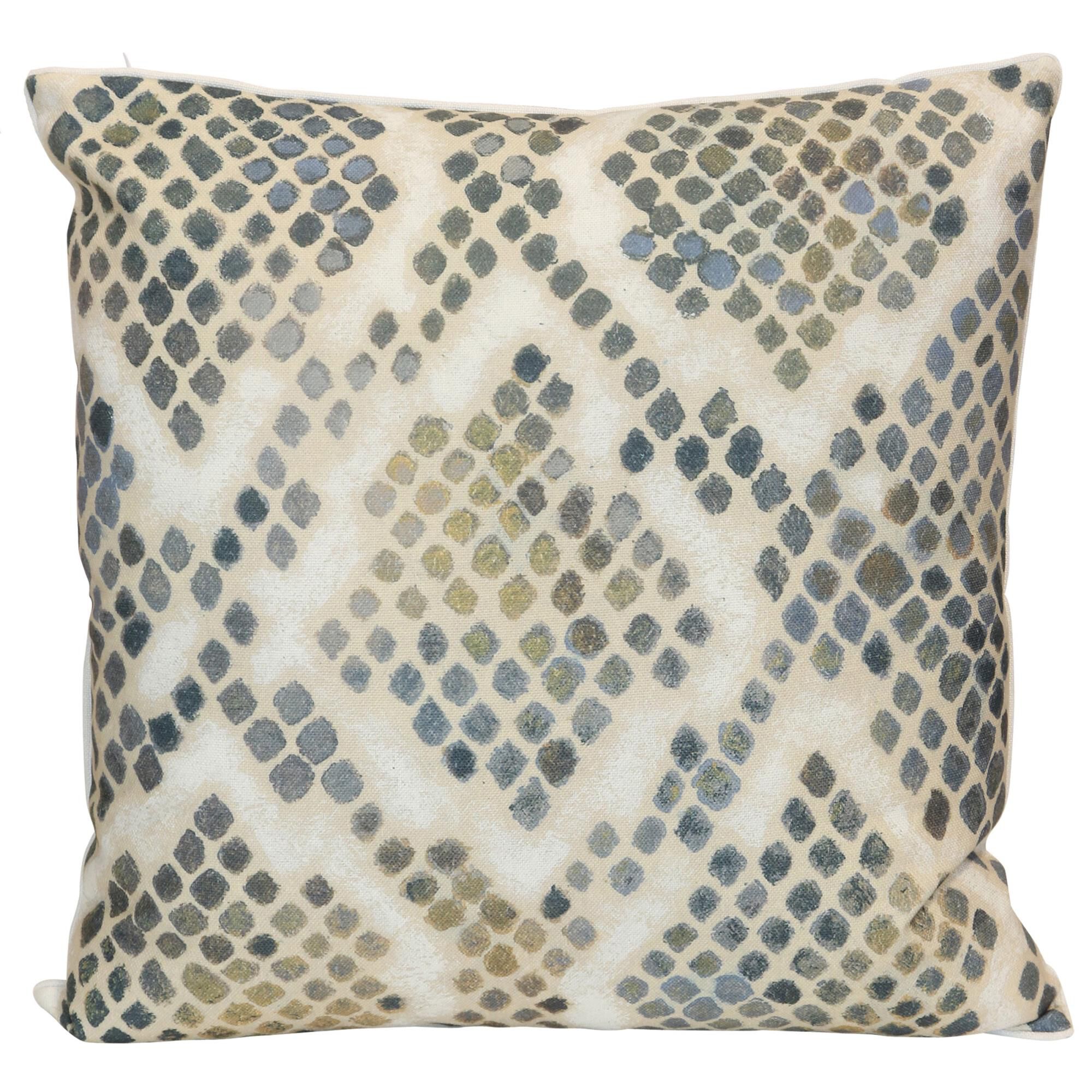 Norman Wyatt Wyatt Abstract 24 Inch Decorative Pillow by Stylecraft