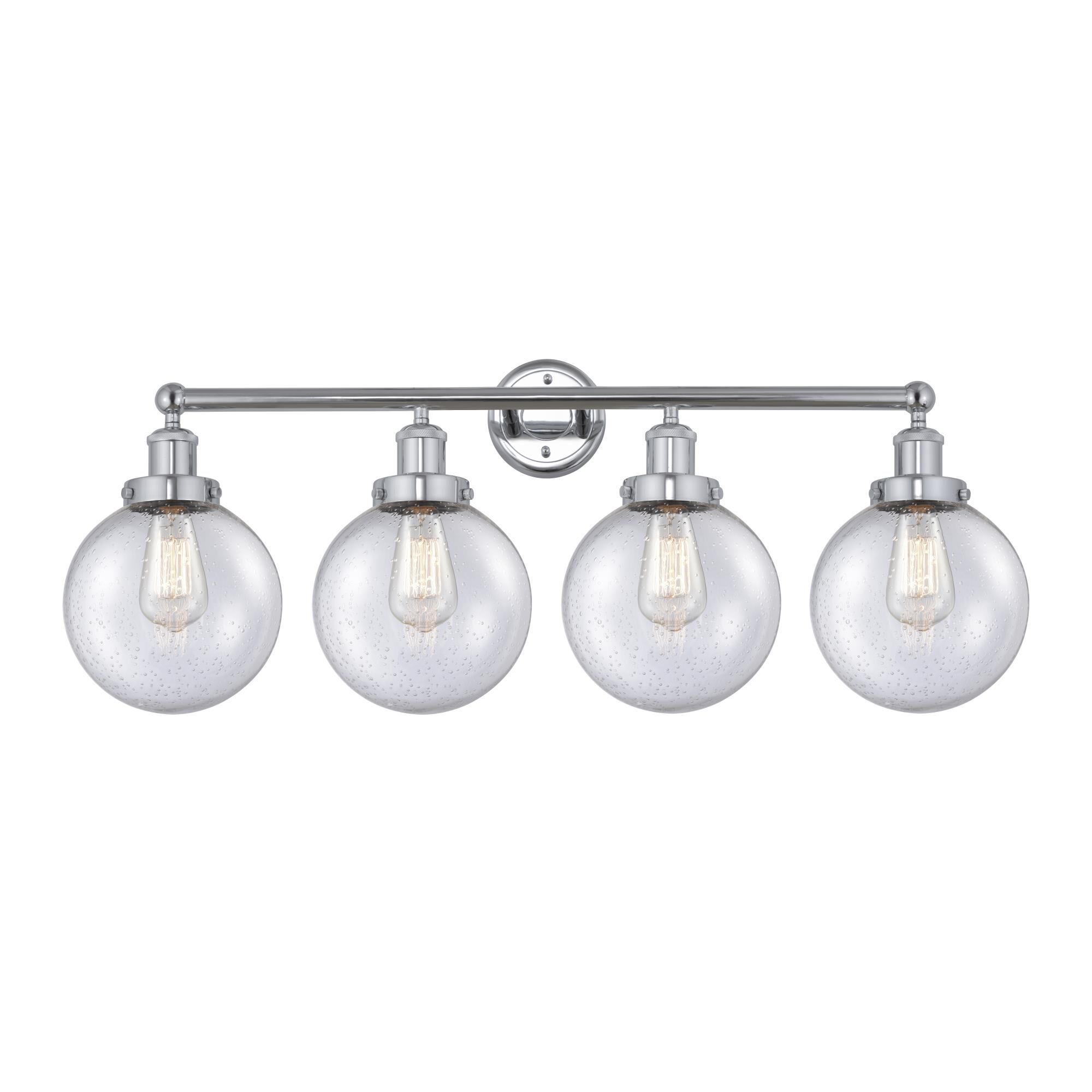 Shown in Polished Chrome, Mercury finish and Mercury glass and Mercury Glass shade