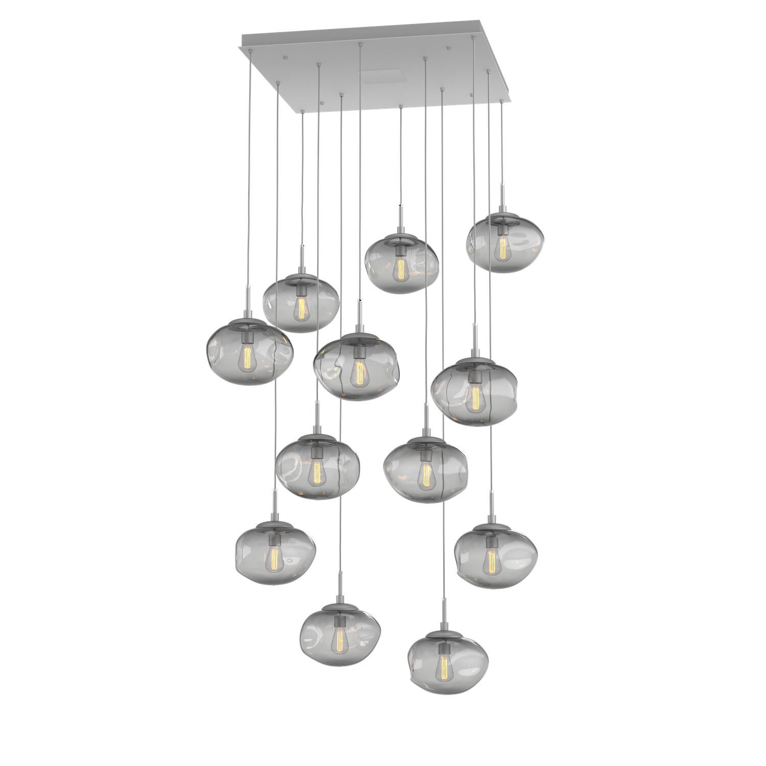 Levi Wilson Nebula 38 Inch 12 Light Multi Light Pendant by Hammerton Studio