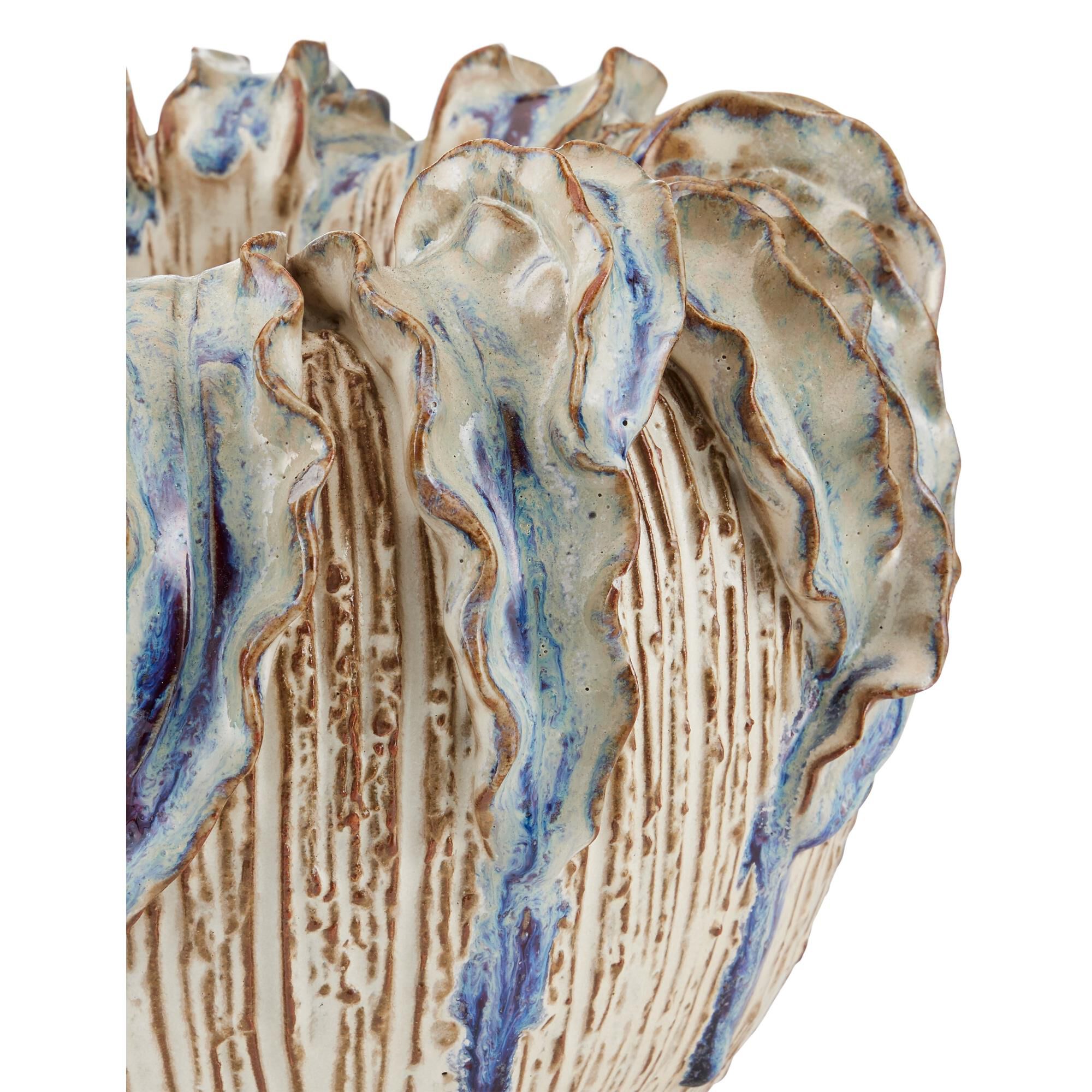 Shown in Ivory, Reactive Blue finish