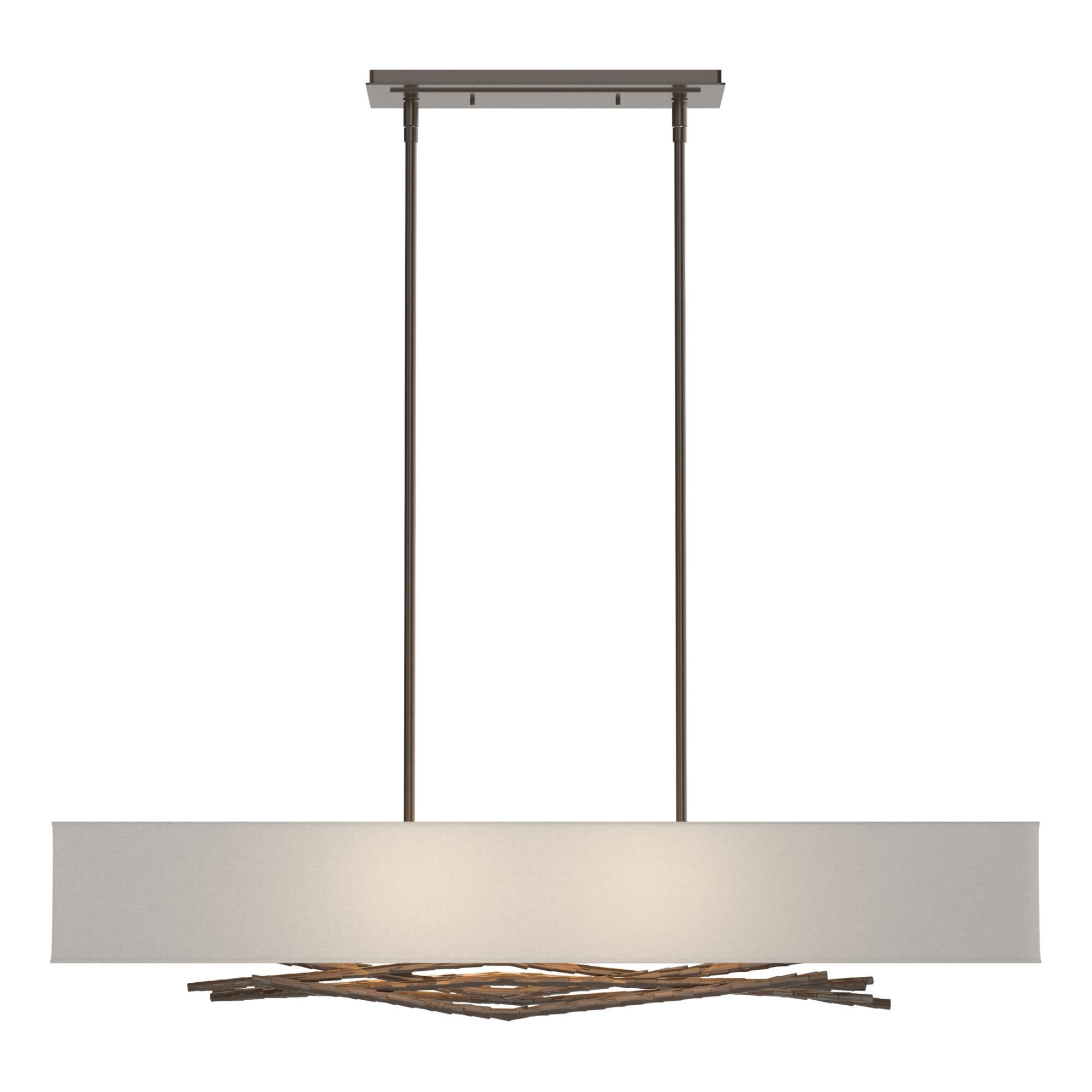 Brindille 42 Inch Linear Suspension Light by Hubbardton Forge
