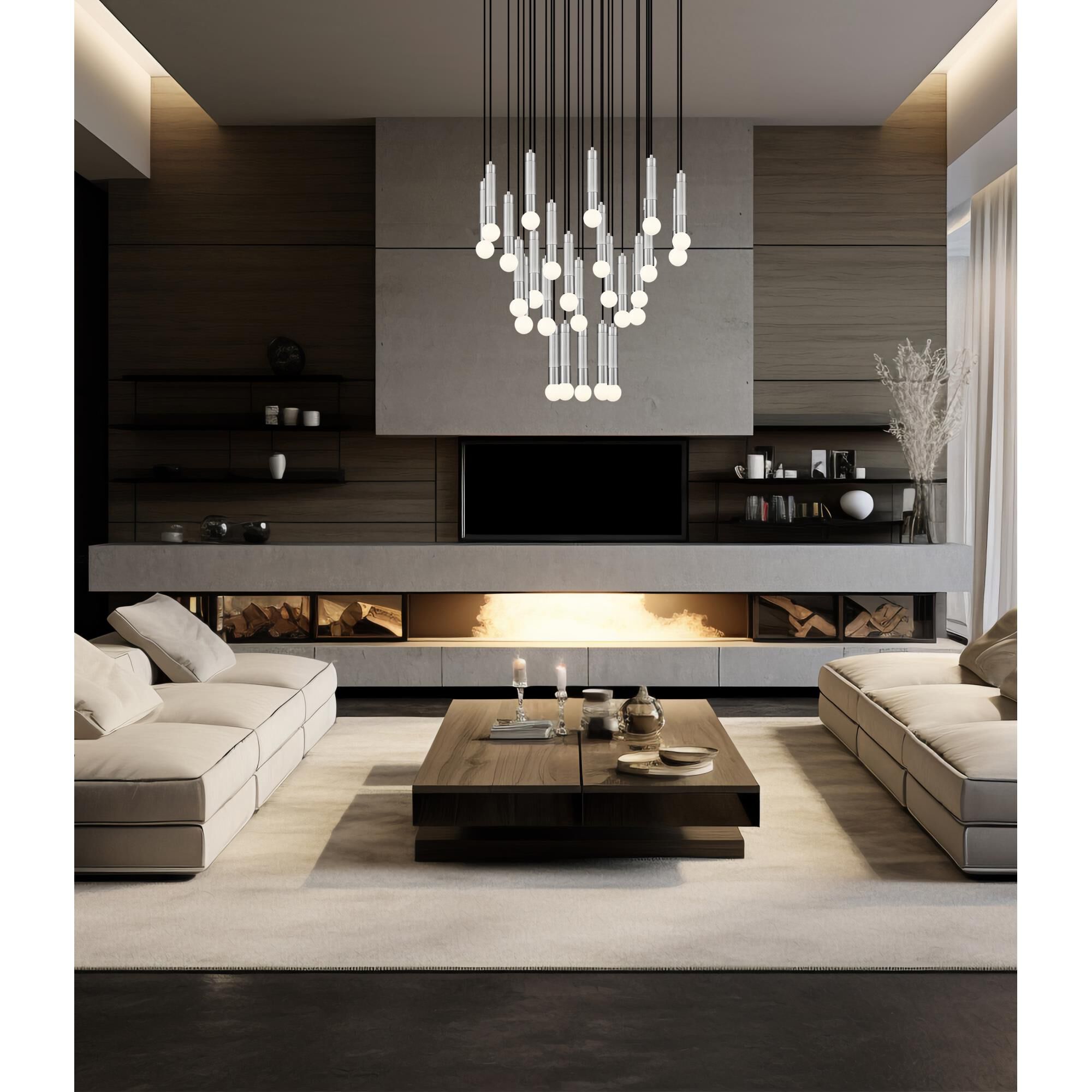 Stari 36 Inch Multi Light Pendant by Z Lite