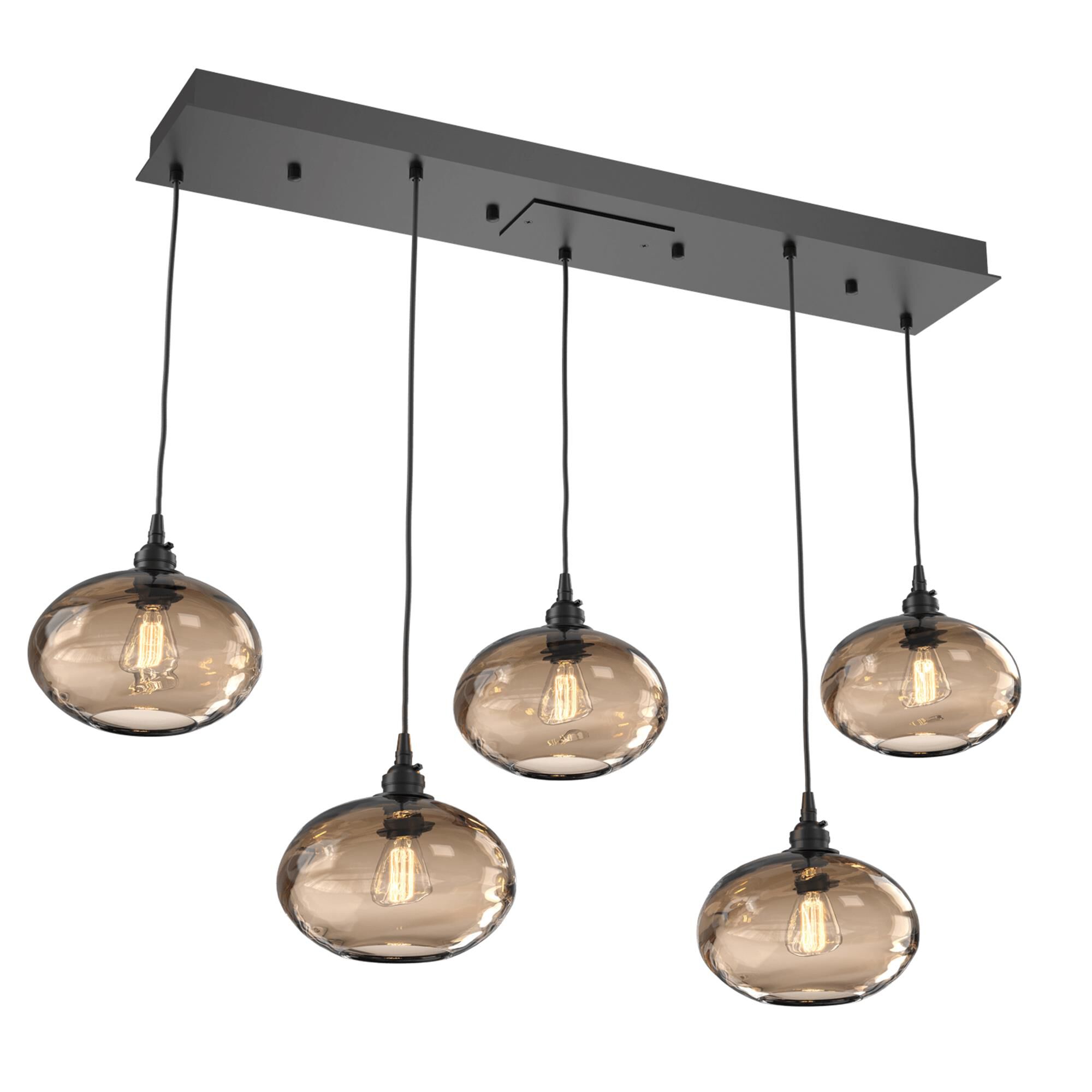 Shown in Matte Black finish and Optic Bronze glass