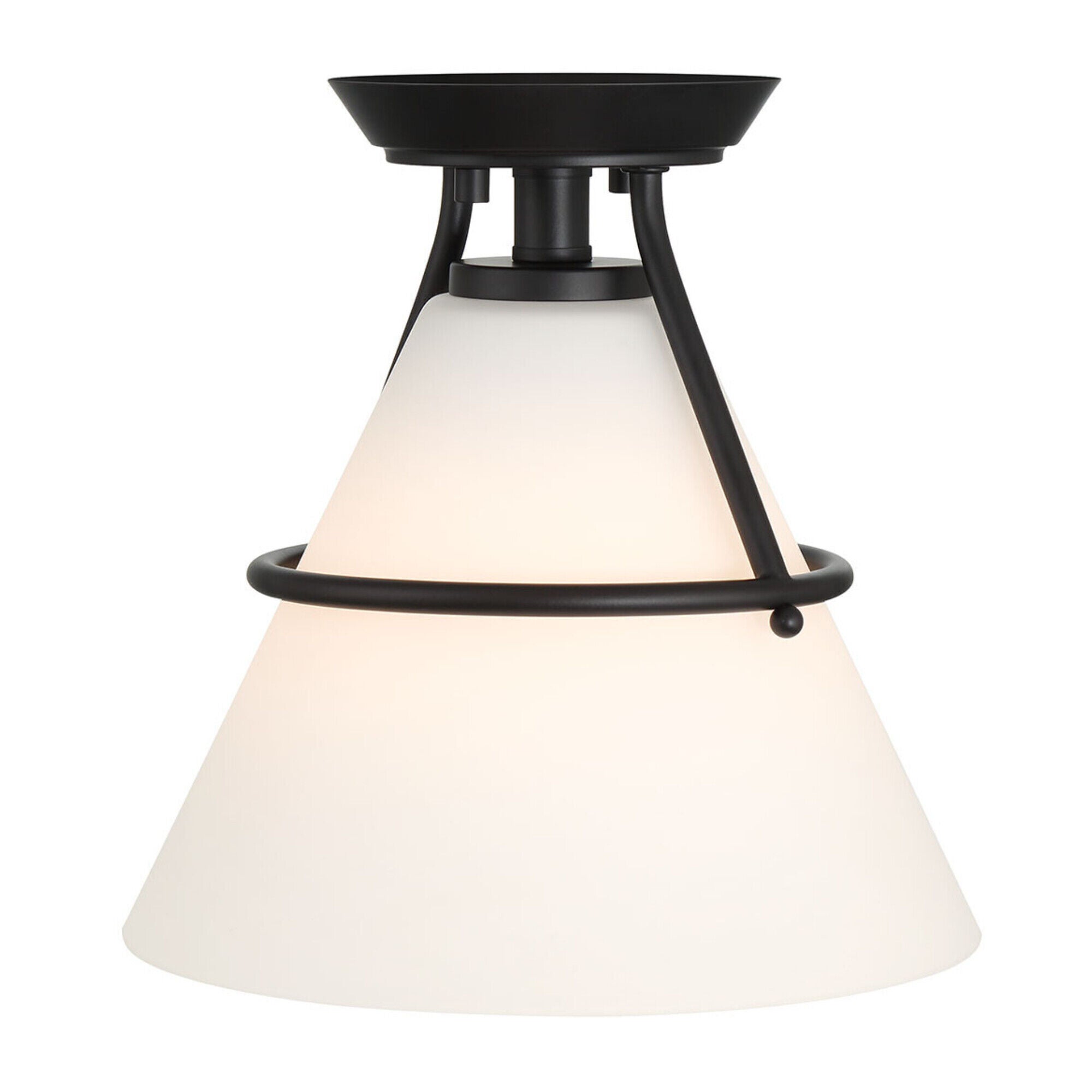 10 Inch Semi Flush Mount,