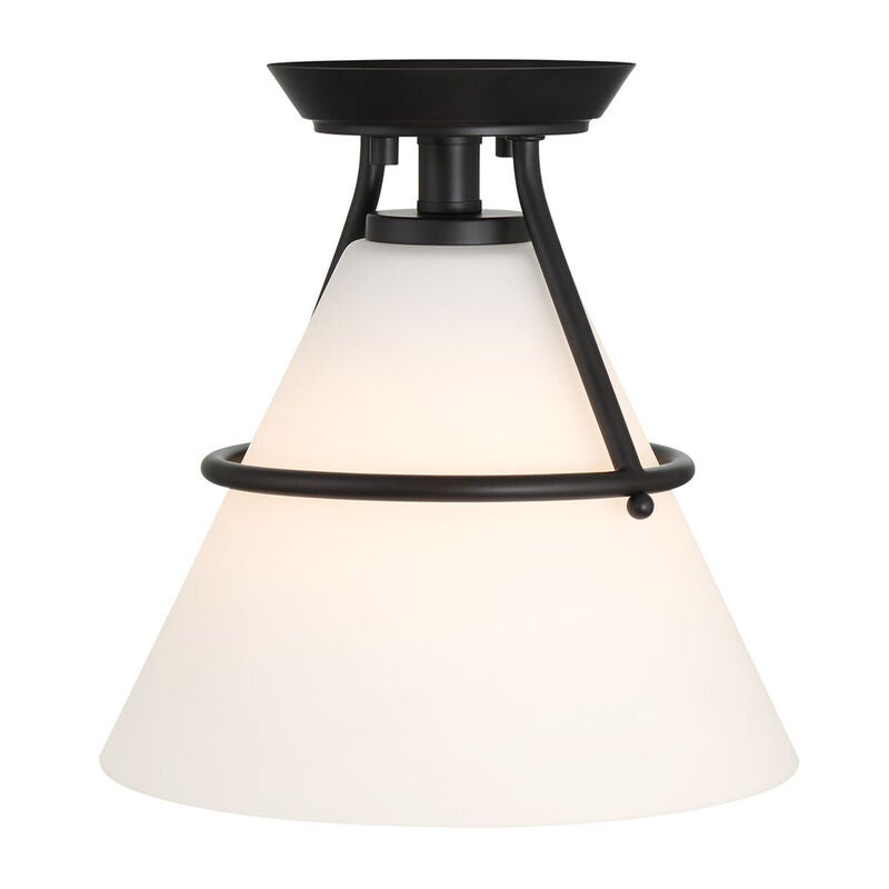 10 Inch Semi Flush Mount by Meridian Lighting