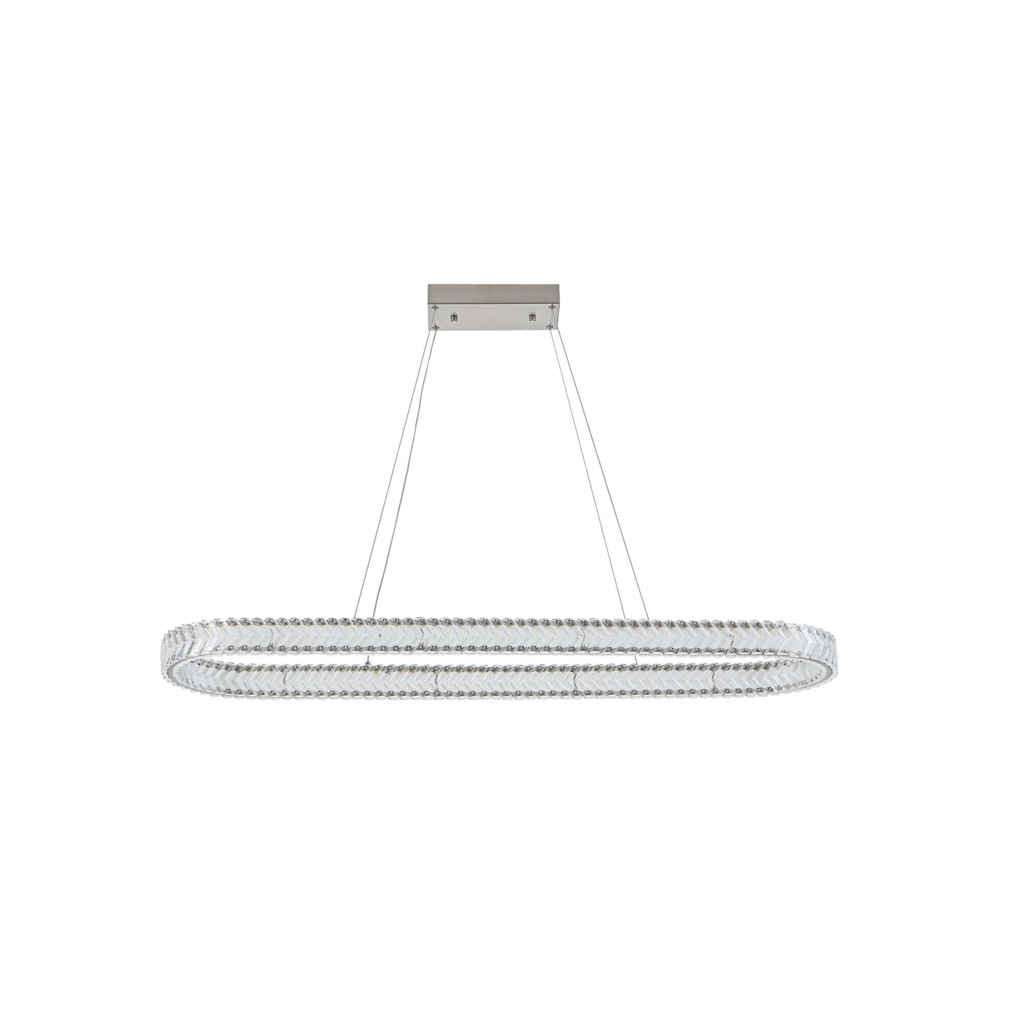 Chevron 47 Inch Linear Suspension Light by Artcraft