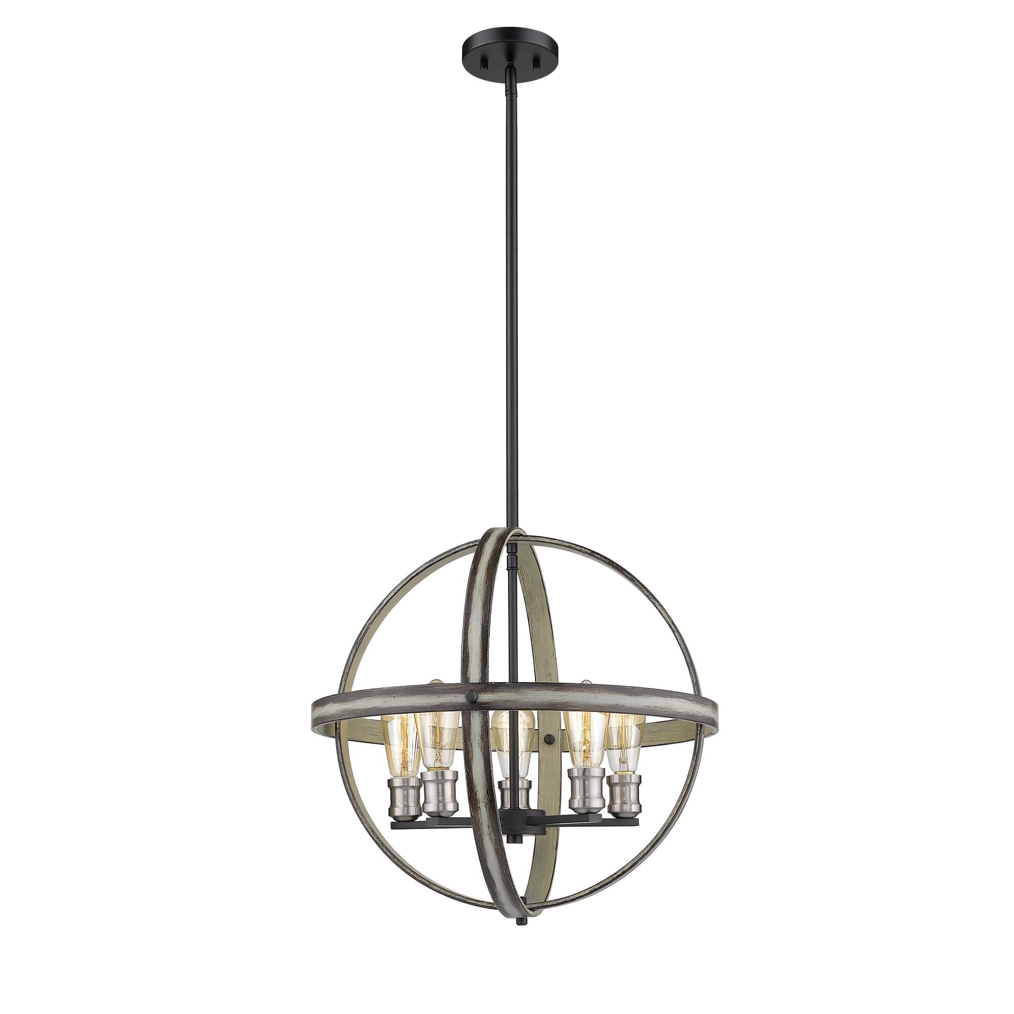 Kirkland 20 Inch 5 Light Mini Chandelier by Z-Lite