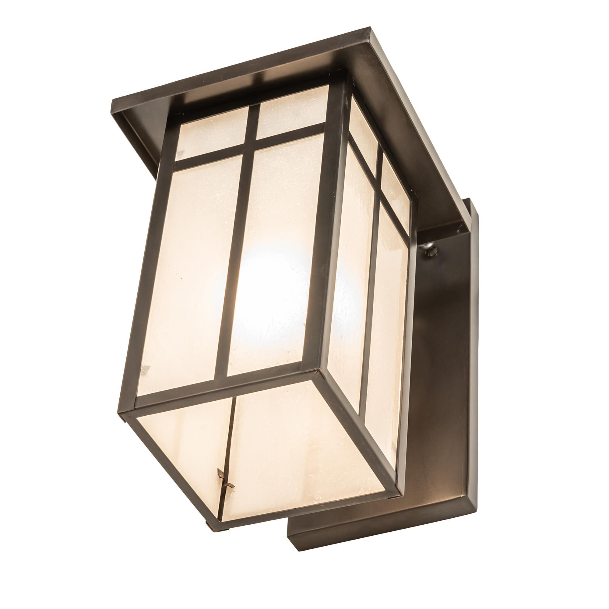Meyda Lighting Hyde Park 12 Inch Tall Outdoor Wall Light