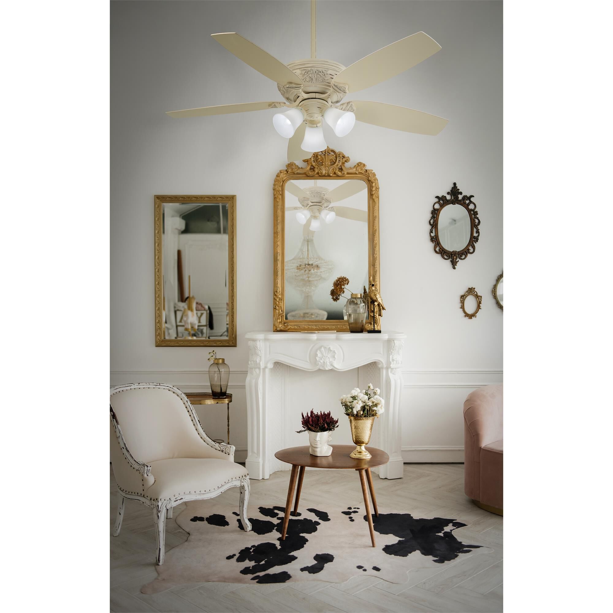 Classica 54 Inch Ceiling Fan with Light Kit - Clearance,