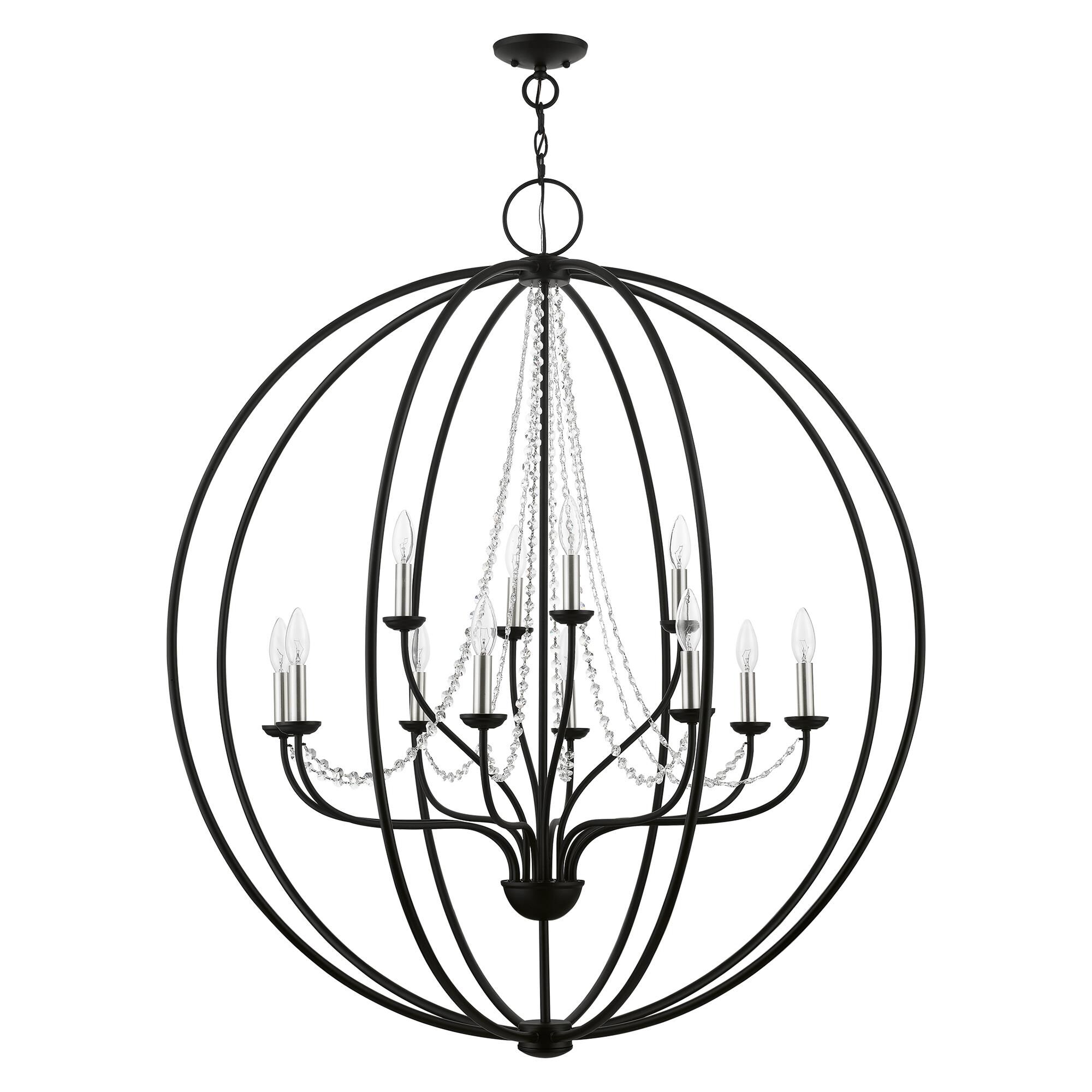 Arabella 40 Inch Cage Pendant by Livex Lighting