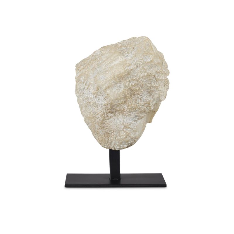 Greek Princess Head Fragment Sculpture by Currey and Company