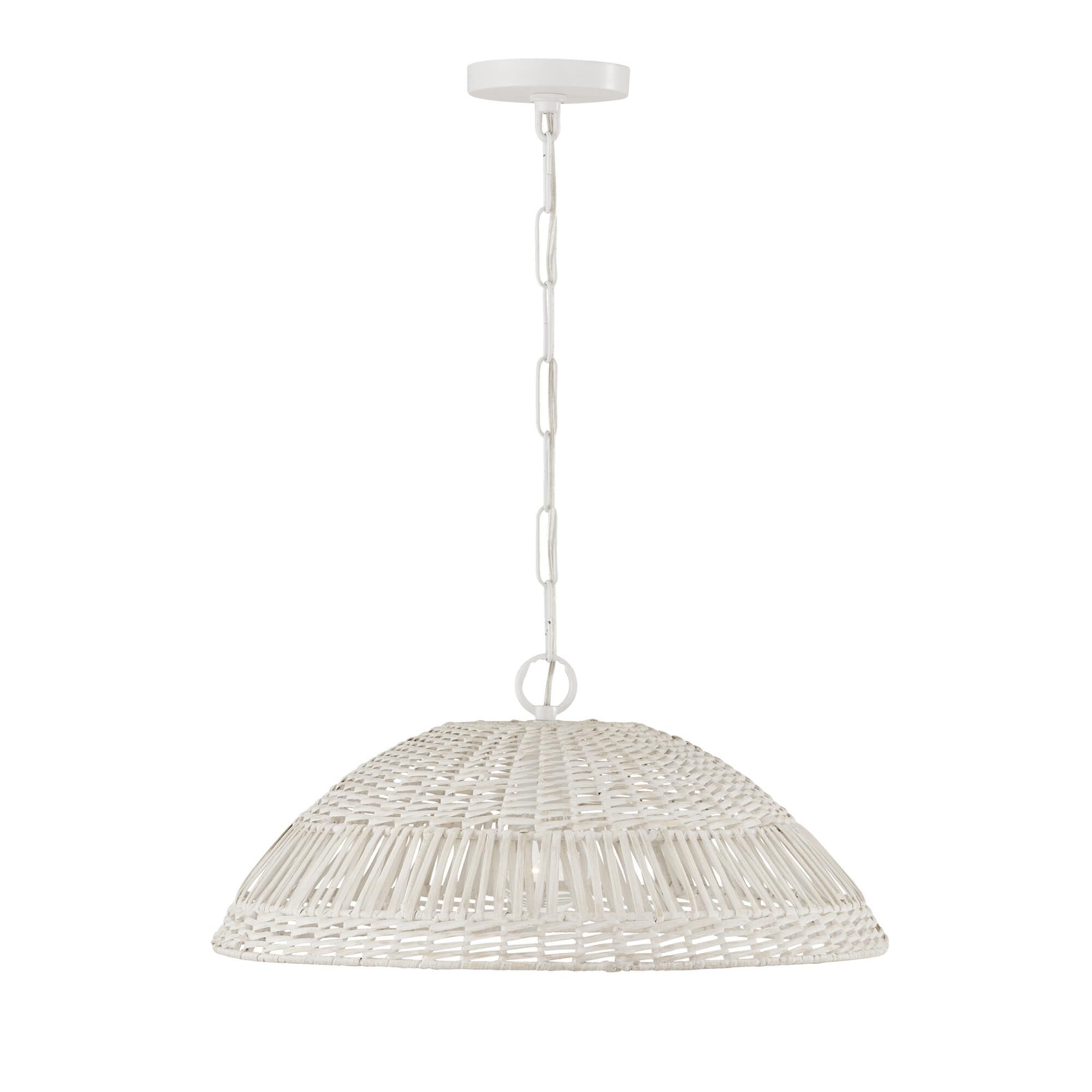 Shown in Chalk White finish