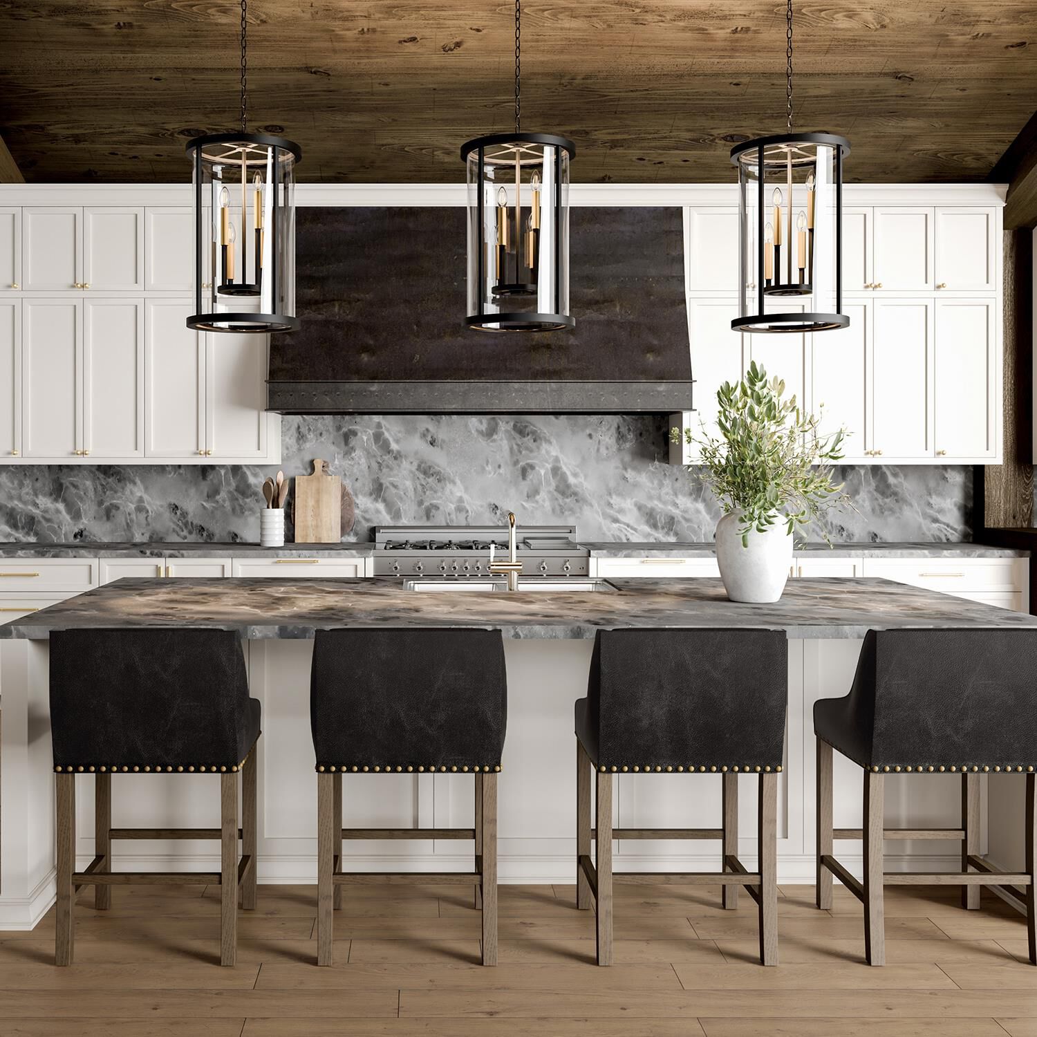 Davis 15 Inch Cage Pendant by Capital Lighting