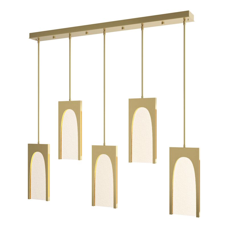 Cypress Medium Linear Chandelier by Hubbardton Forge