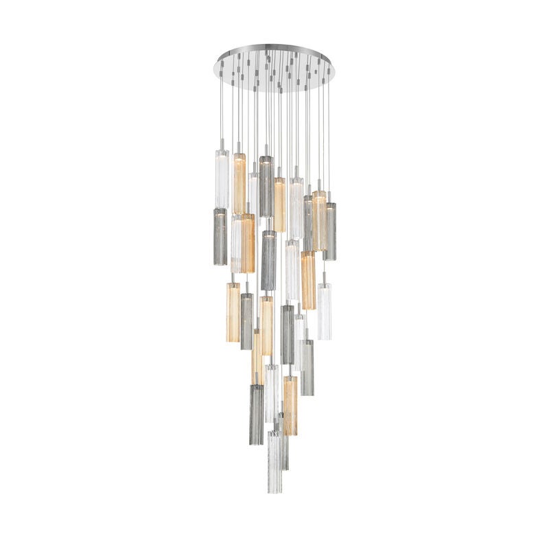 Addis 26 Inch Multi Light Pendant by Crystorama