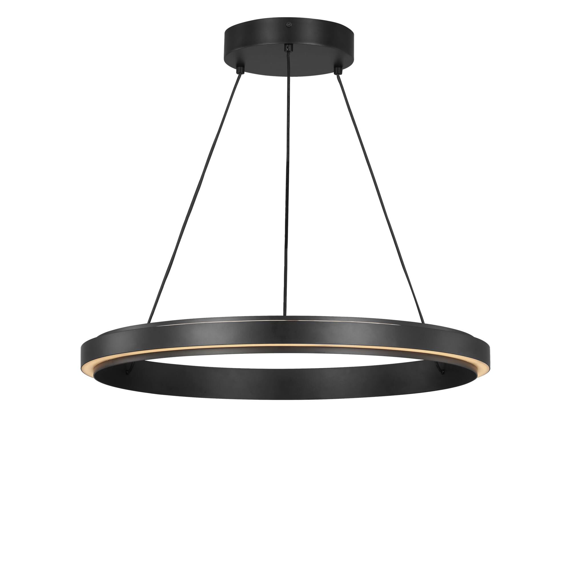 Shown in Midnight Black finish and Silicone Diffuser shade