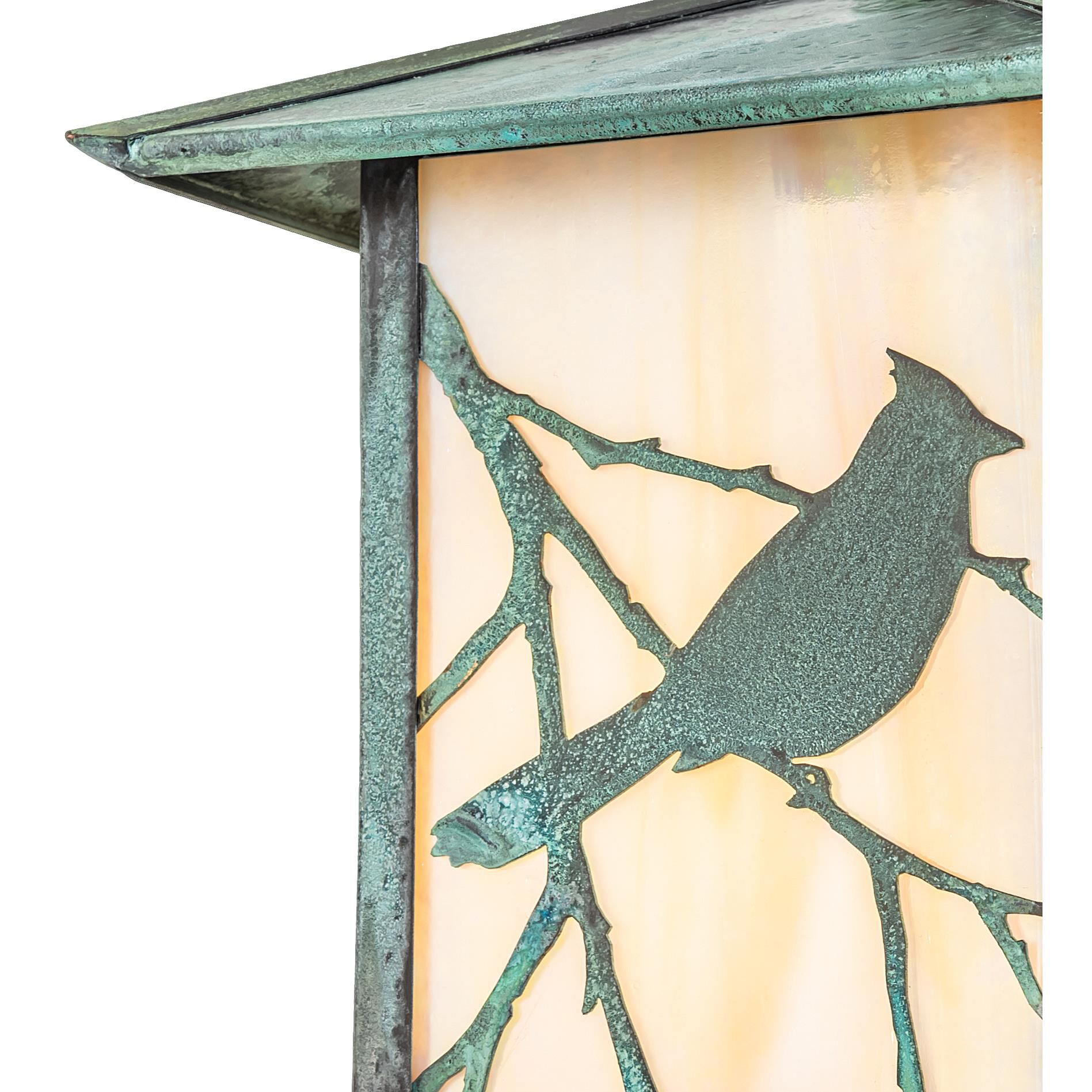 Meyda Lighting Seneca 11 Inch Tall Outdoor Wall Light