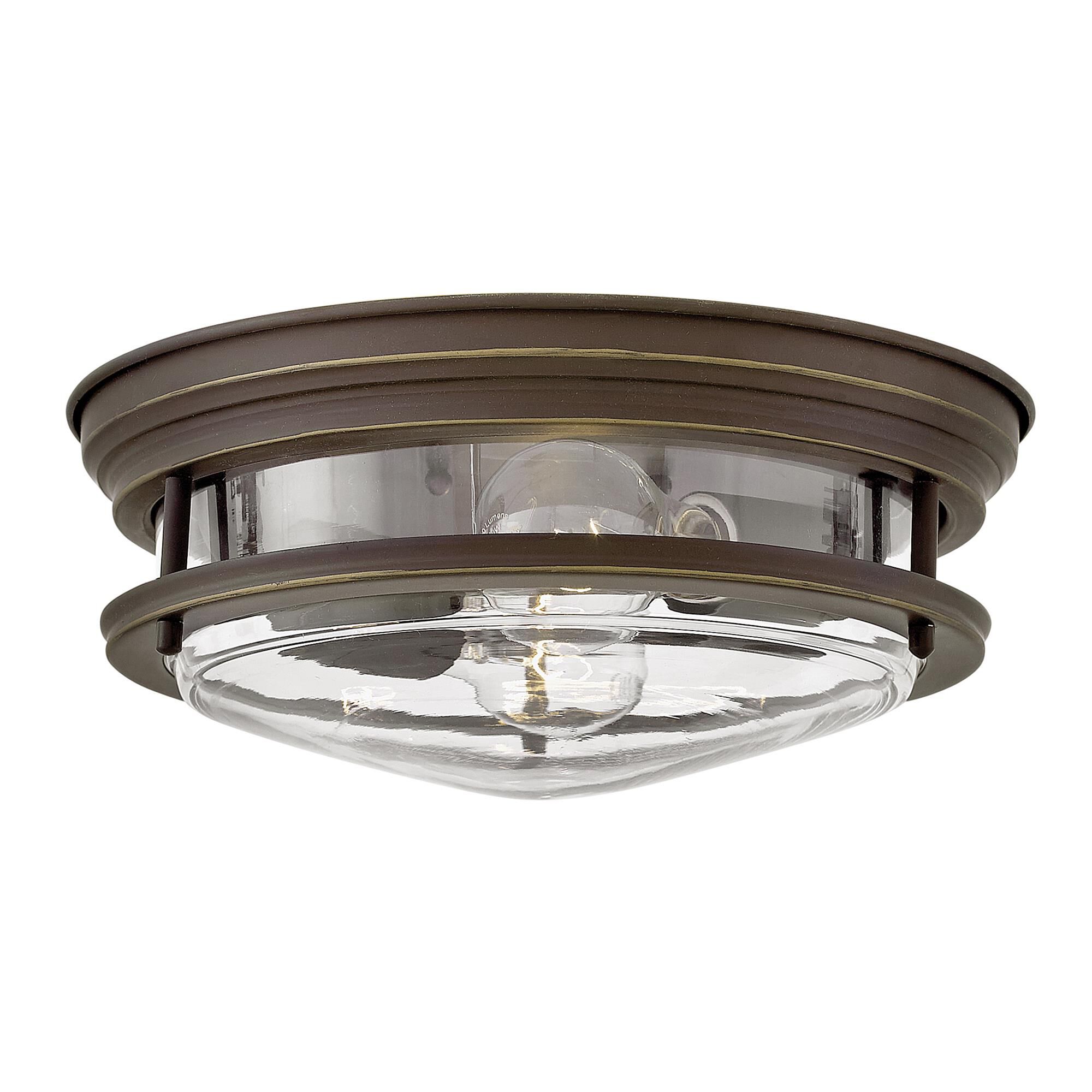 Hadley 12 Inch 2 Light Flush Mount,