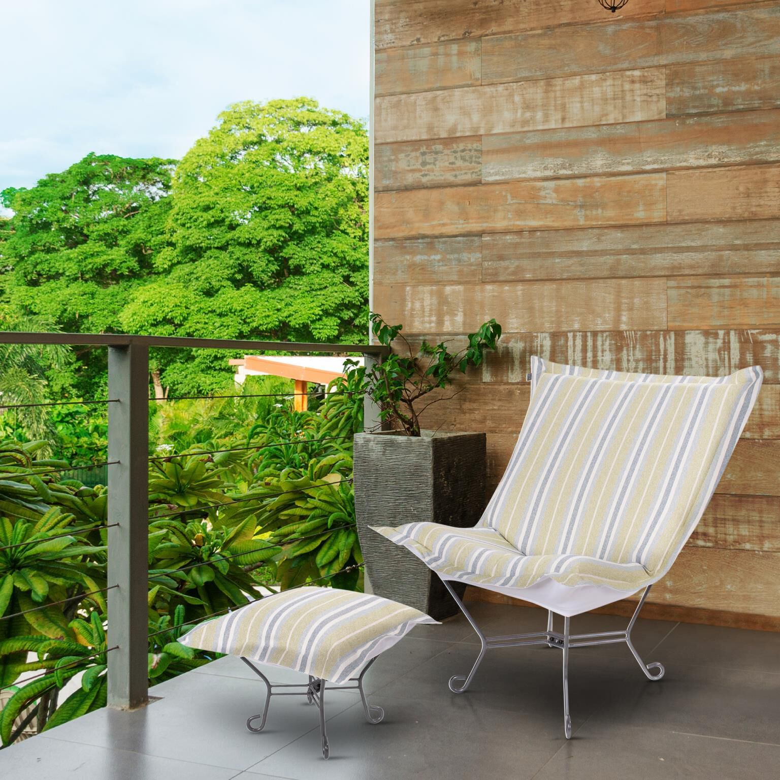 The Dune Puff Ottoman by Howard Elliott Collection