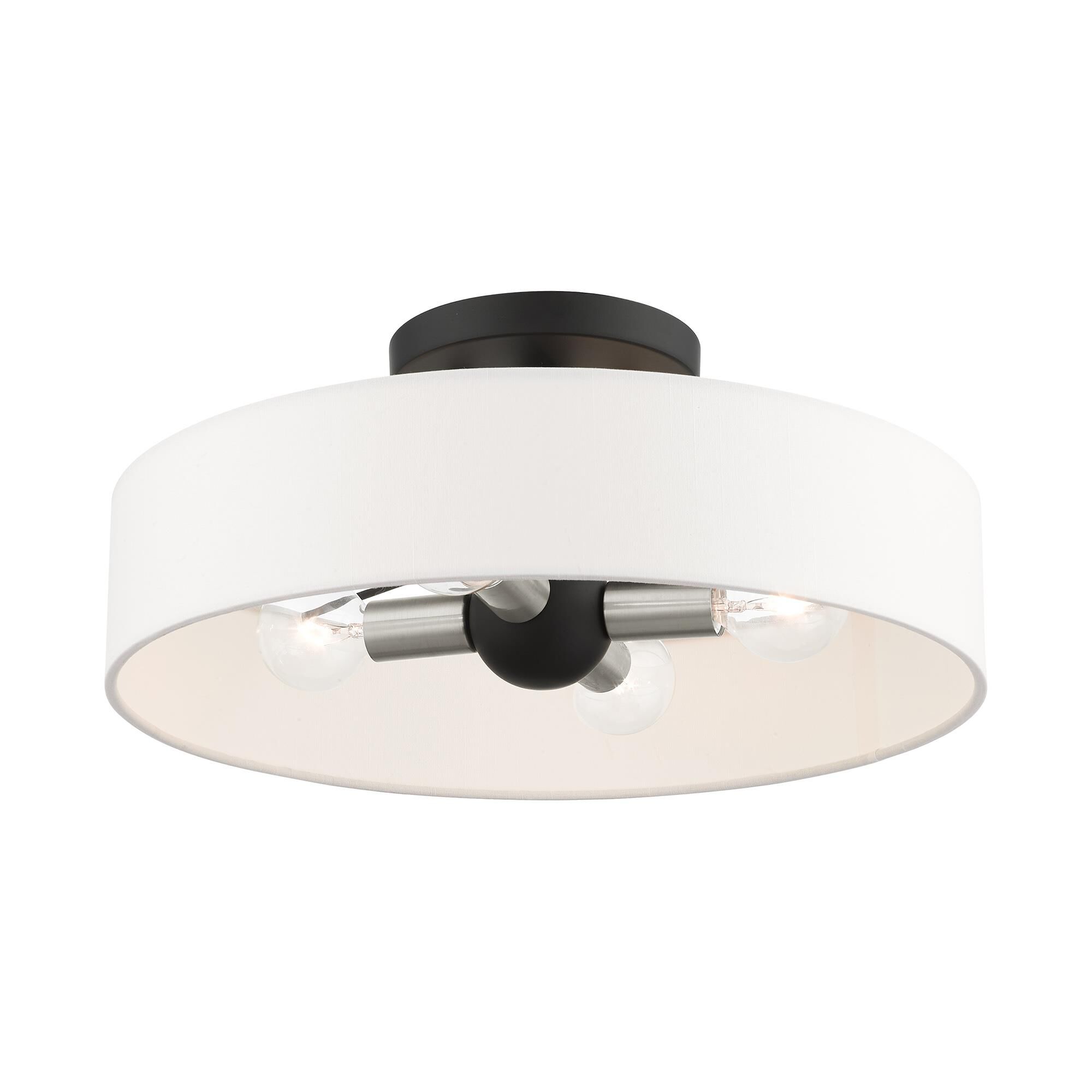Venlo 14 Inch 4 Light Semi Flush Mount by Livex Lighting