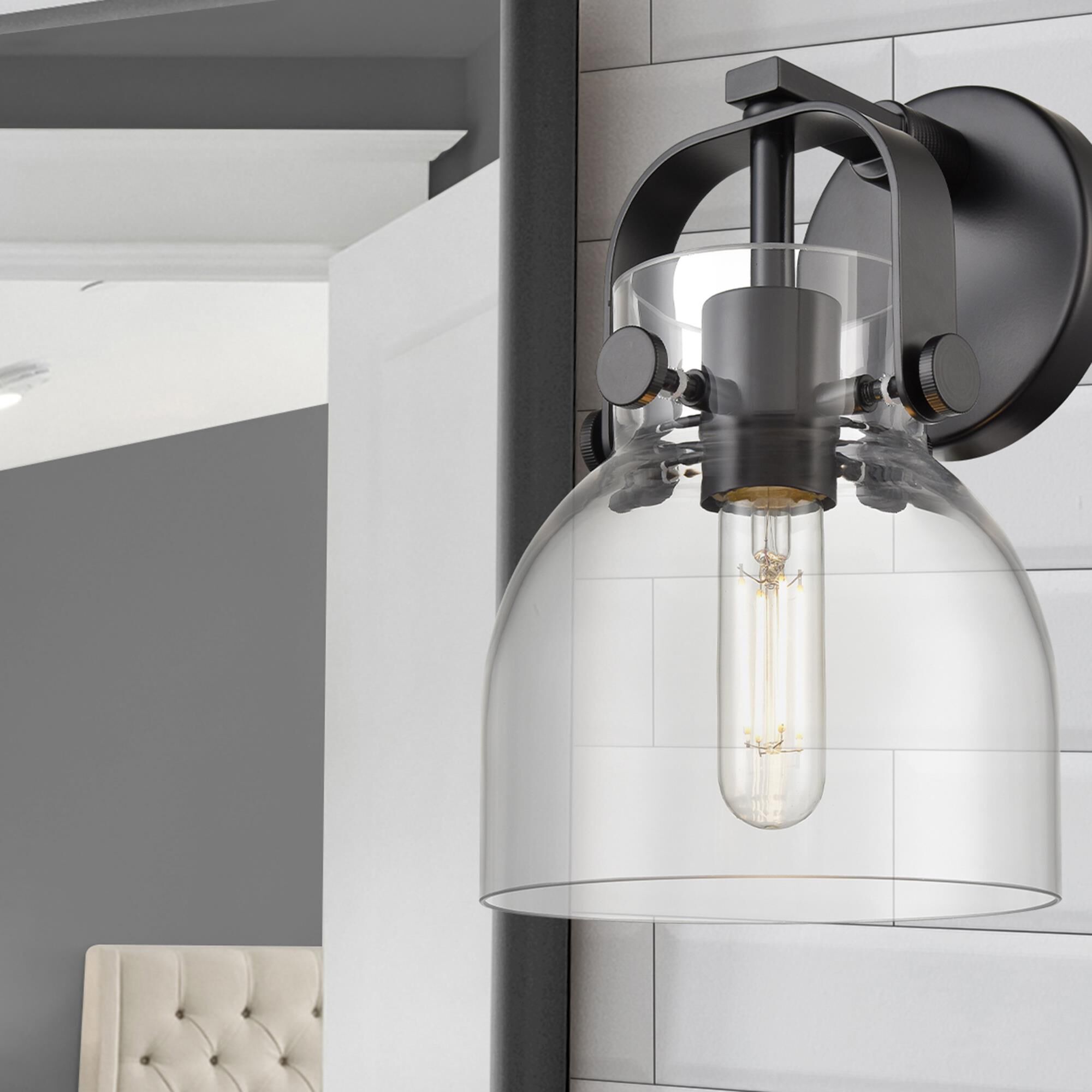 Bruno Marashlian Pilaster II Bell 10 Inch Wall Sconce by Innovations Lighting