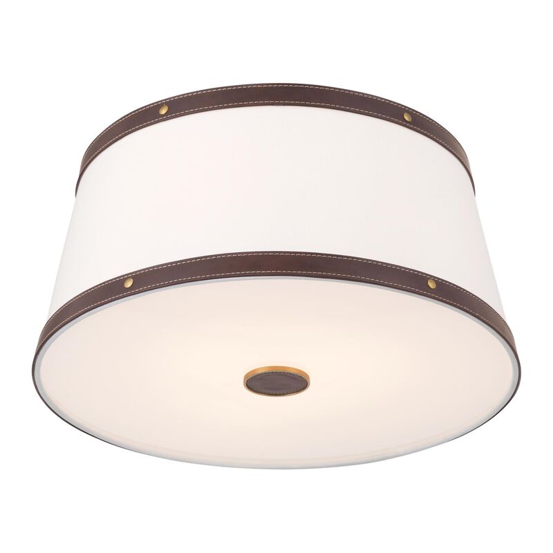 Callahan 17 Inch 3 Light Flush Mount by Crystorama