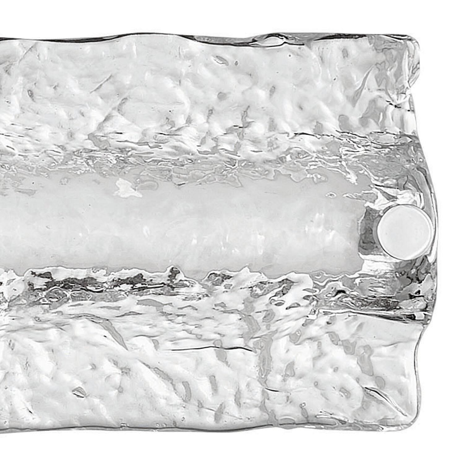 Shown in Chrome finish and Lava glass