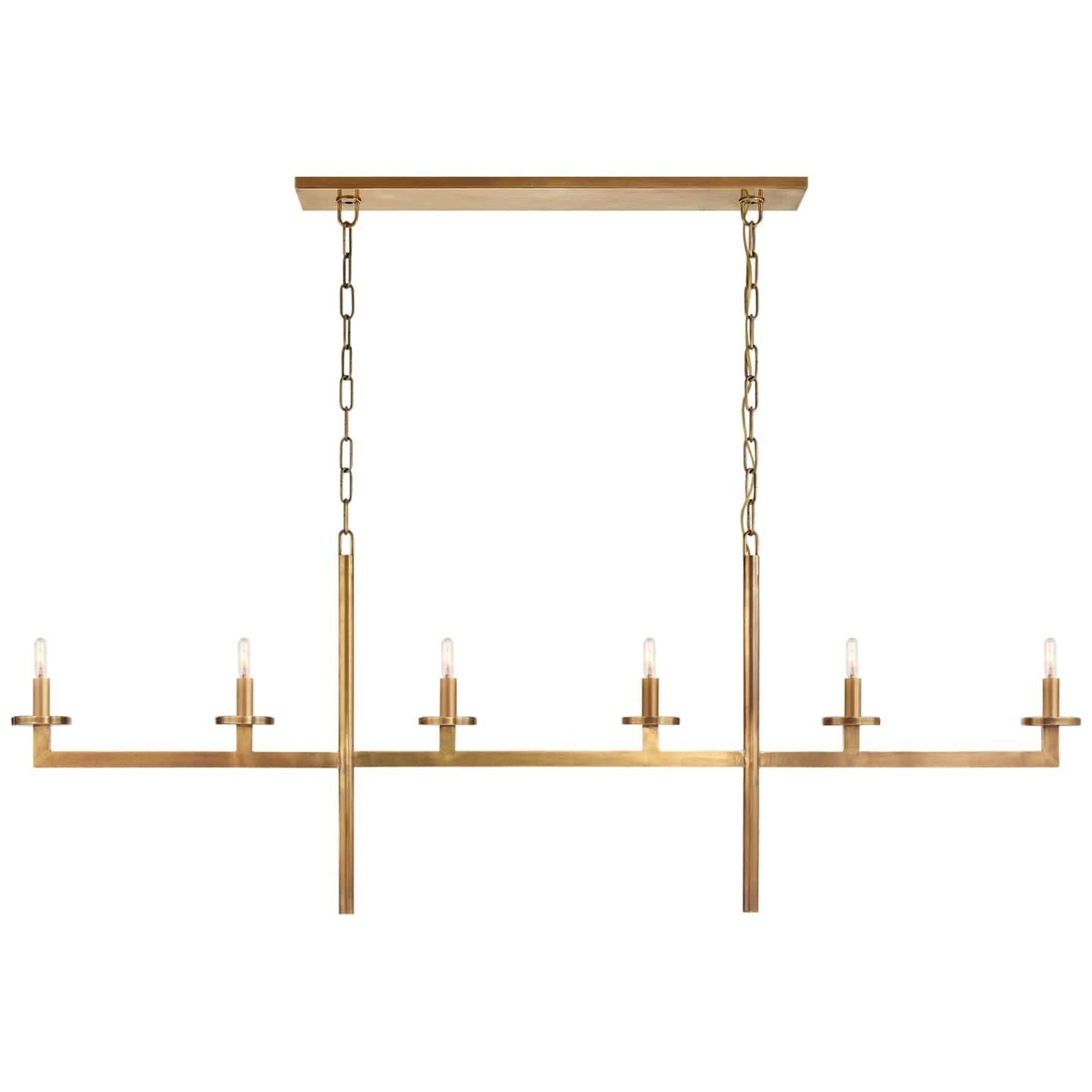 Shown in Antique-Burnished Brass finish