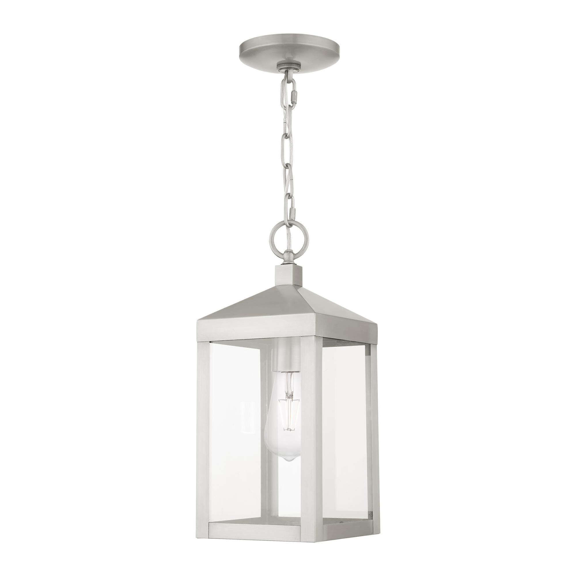 Livex Lighting Nyack 14 Inch Tall Outdoor Hanging Lantern